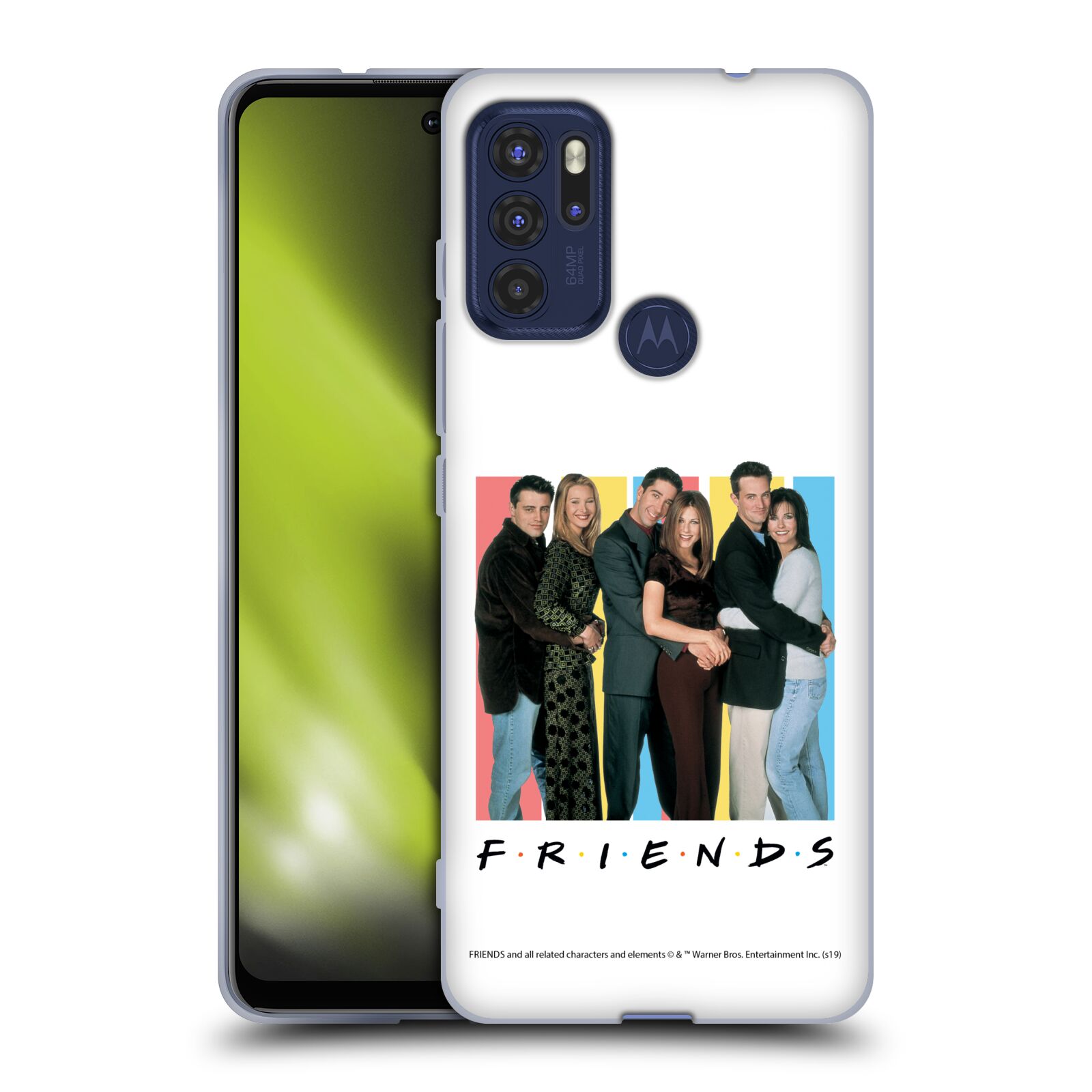 Silikonové pouzdro na mobil Motorola Moto G60s - Friends - Přátelé