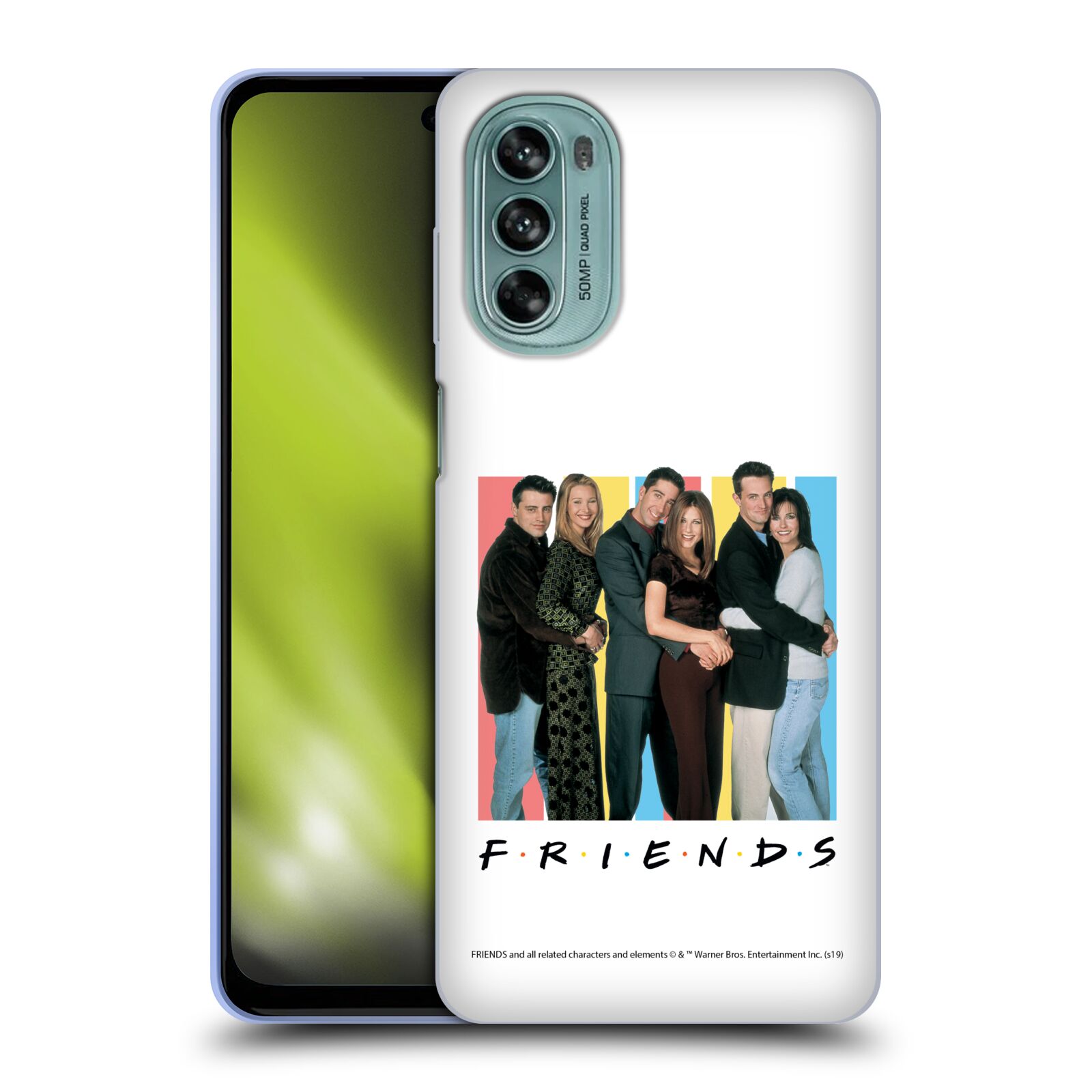 Silikonové pouzdro na mobil Motorola Moto G62 5G - Friends - Přátelé