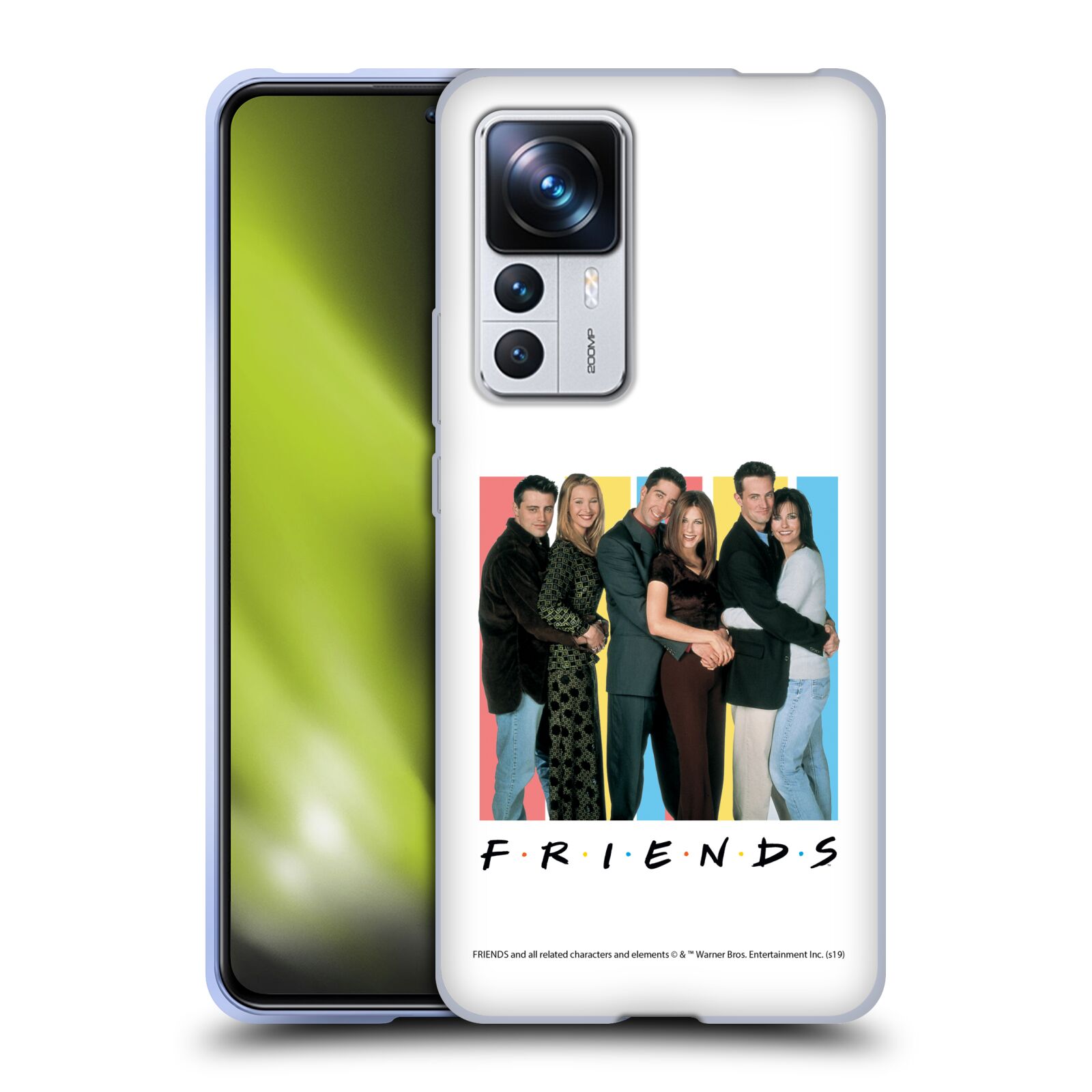 Silikonové pouzdro na mobil Xiaomi 12T / 12T Pro - Friends - Přátelé (Silikonový kryt, obal, pouzdro na mobilní telefon Xiaomi 12T / 12T Pro s licencovaným motivem Friends)