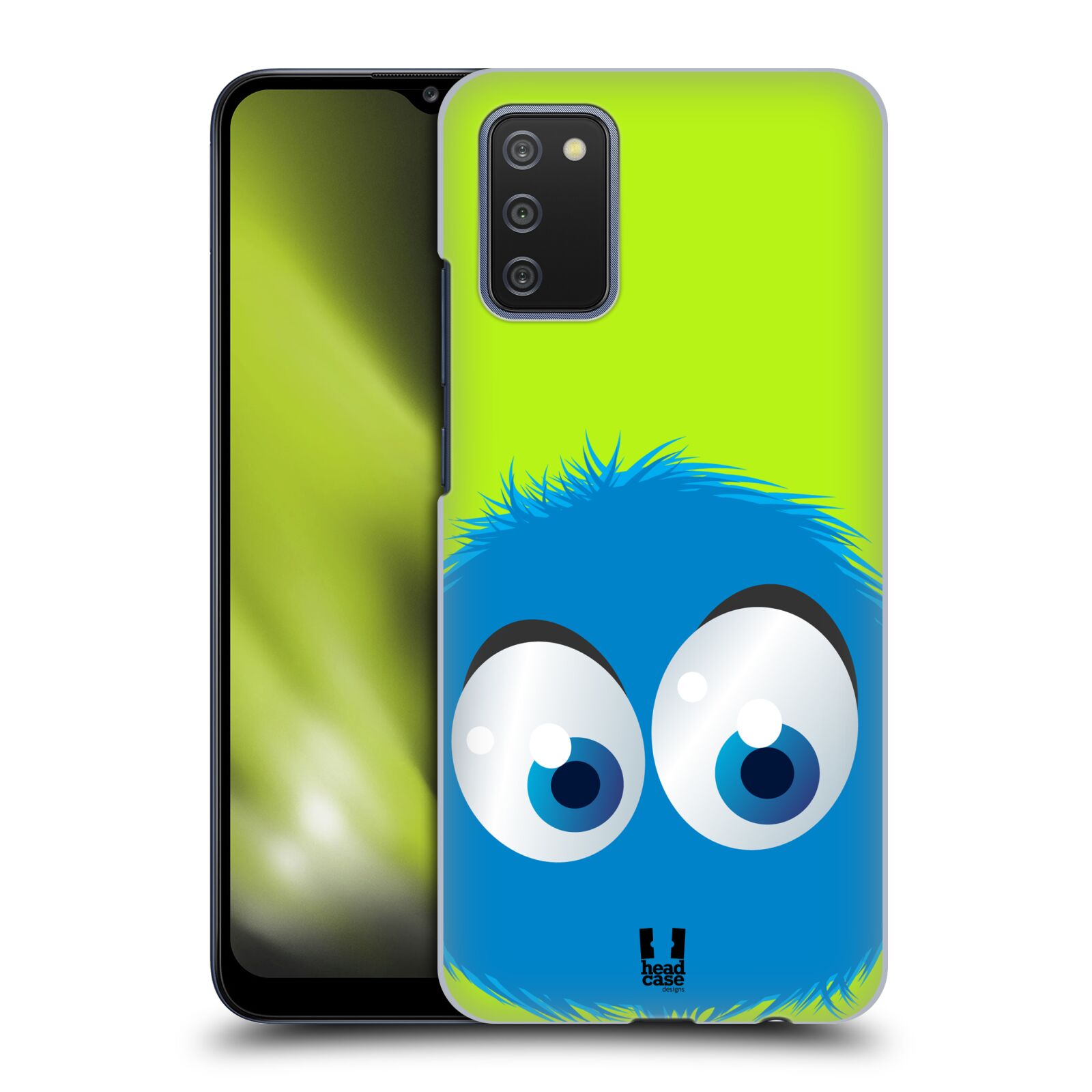 Plastové pouzdro na mobil Samsung Galaxy A02s - Head Case - FUZÍK MODRÝ