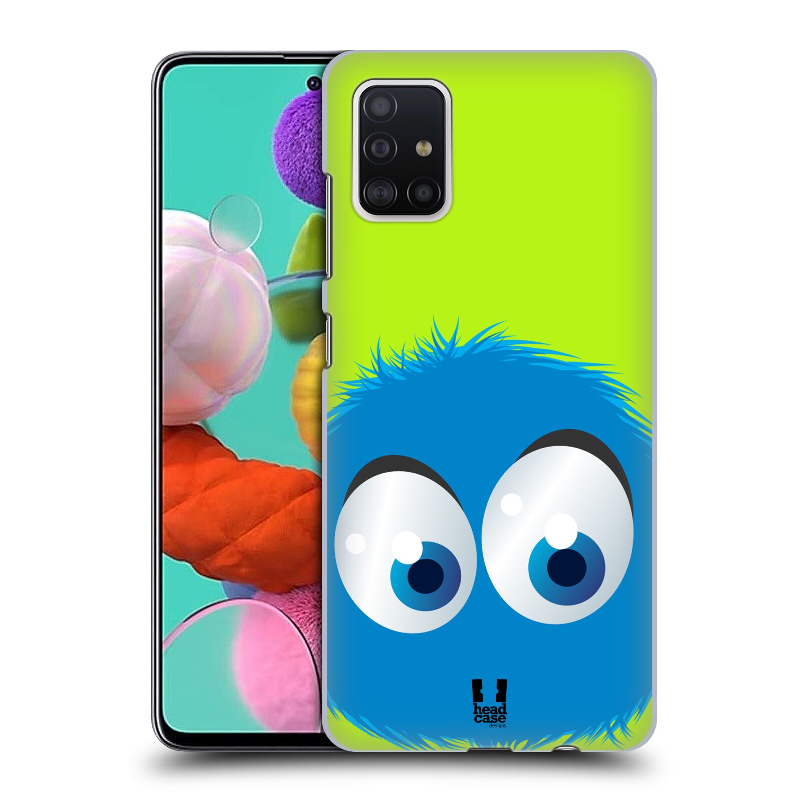 Plastové pouzdro na mobil Samsung Galaxy A51 - Head Case - FUZÍK MODRÝ