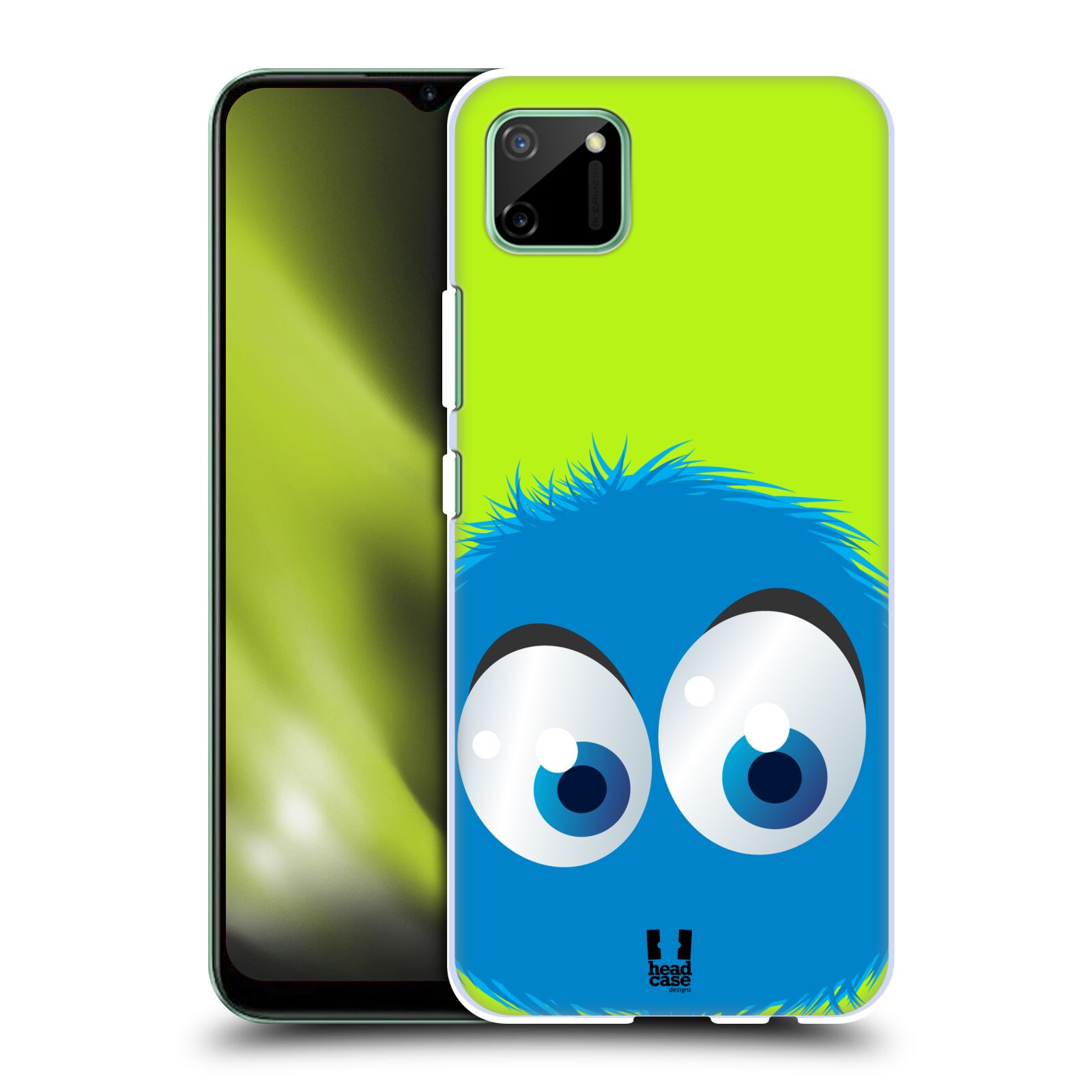 Plastové pouzdro na mobil Realme C11 - Head Case - FUZÍK MODRÝ