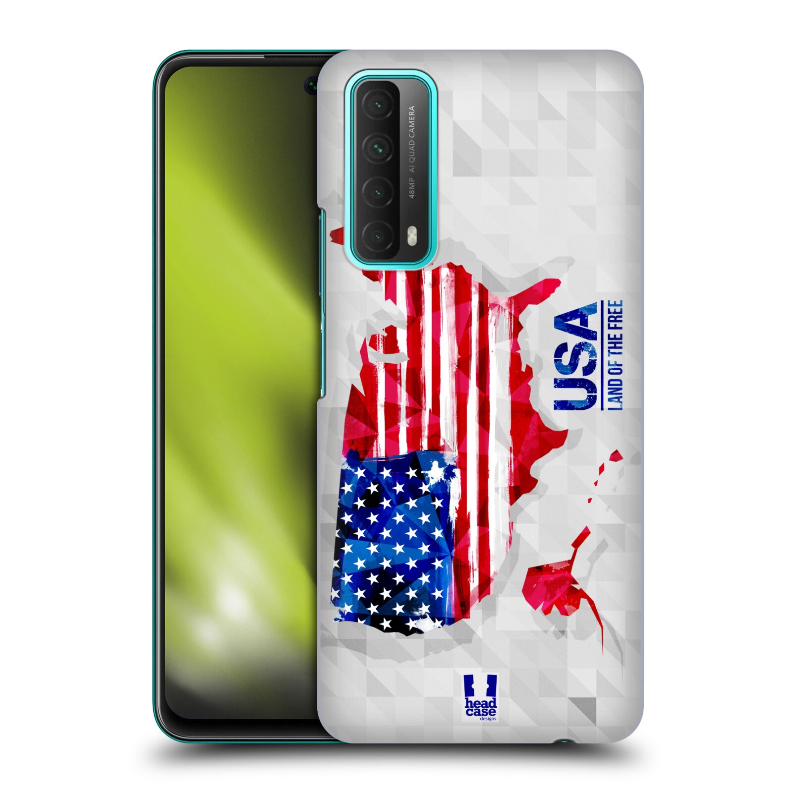 Plastové pouzdro na mobil Huawei P Smart (2021) - Head Case - GEOMAPA USA