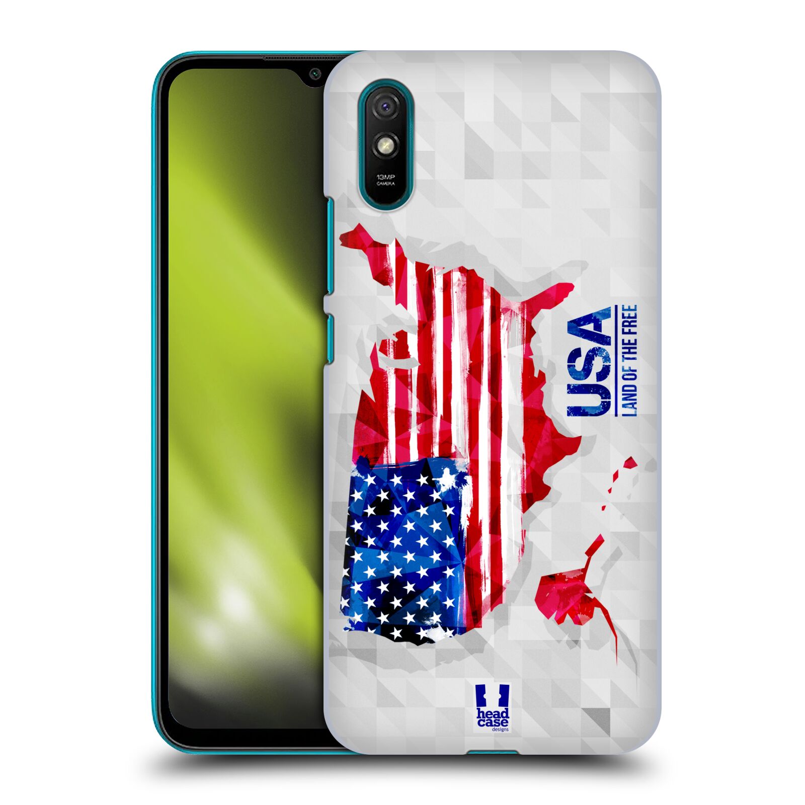 Plastové pouzdro na mobil Xiaomi Redmi 9A / Xiaomi Redmi 9AT - Head Case - GEOMAPA USA