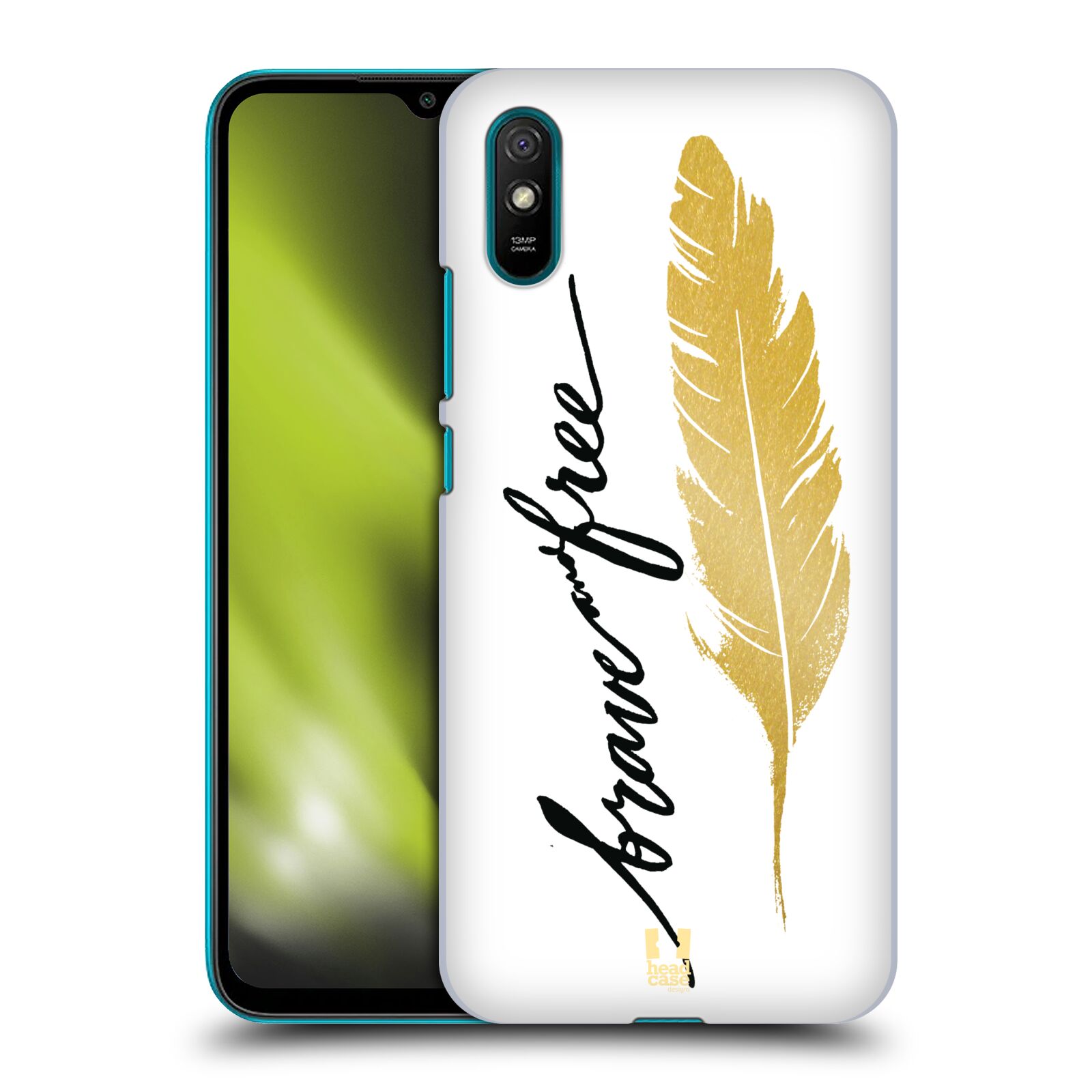 Plastové pouzdro na mobil Xiaomi Redmi 9A / Xiaomi Redmi 9AT - Head Case - PÍRKO ZLATÉ FREE