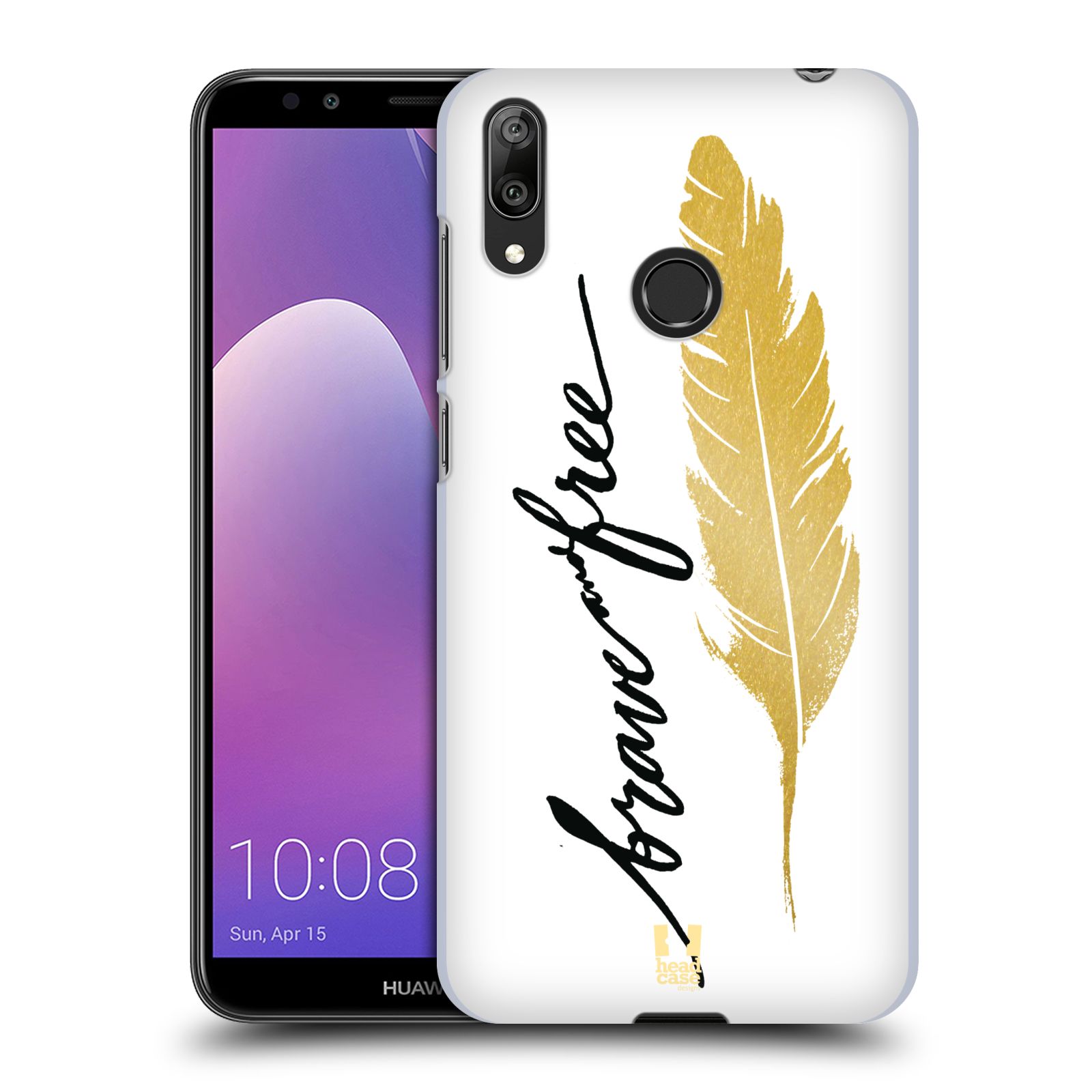 Plastové pouzdro na mobil Huawei Y7 (2019) - Head Case - PÍRKO ZLATÉ FREE