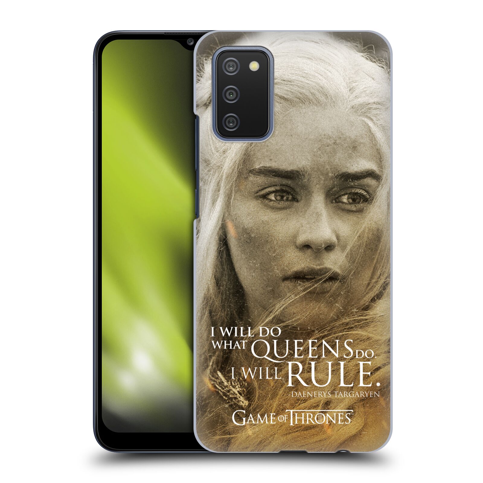 Plastové pouzdro na mobil Samsung Galaxy A02s - Head Case - Hra o trůny - Daenerys Targaryen
