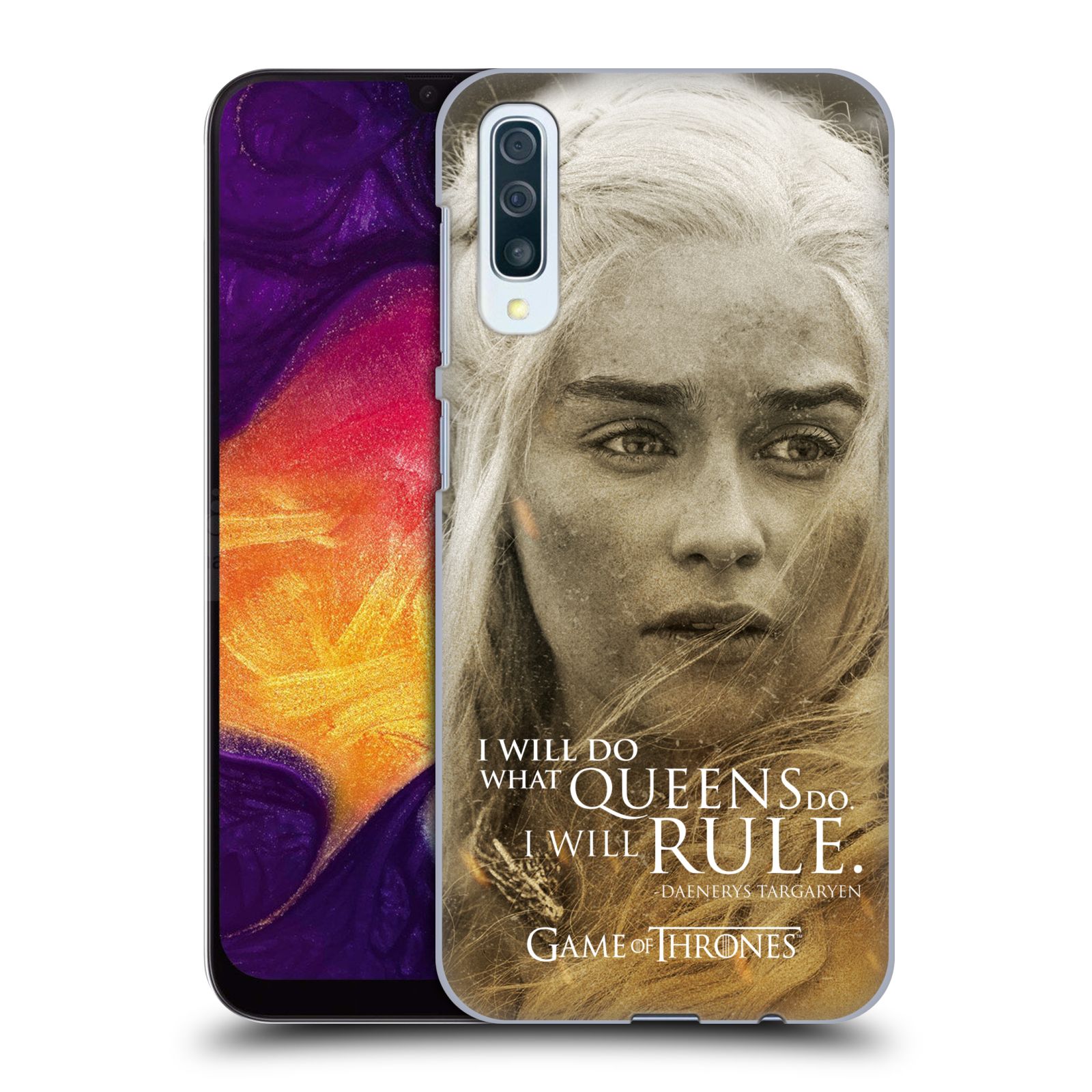 Plastové pouzdro na mobil Samsung Galaxy A50 / A30s - Head Case - Hra o trůny - Daenerys Targaryen