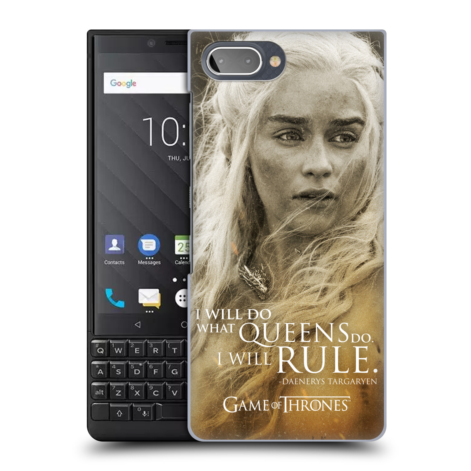 Plastové pouzdro na mobil Blackberry Key 2 - Head Case - Hra o trůny - Daenerys Targaryen