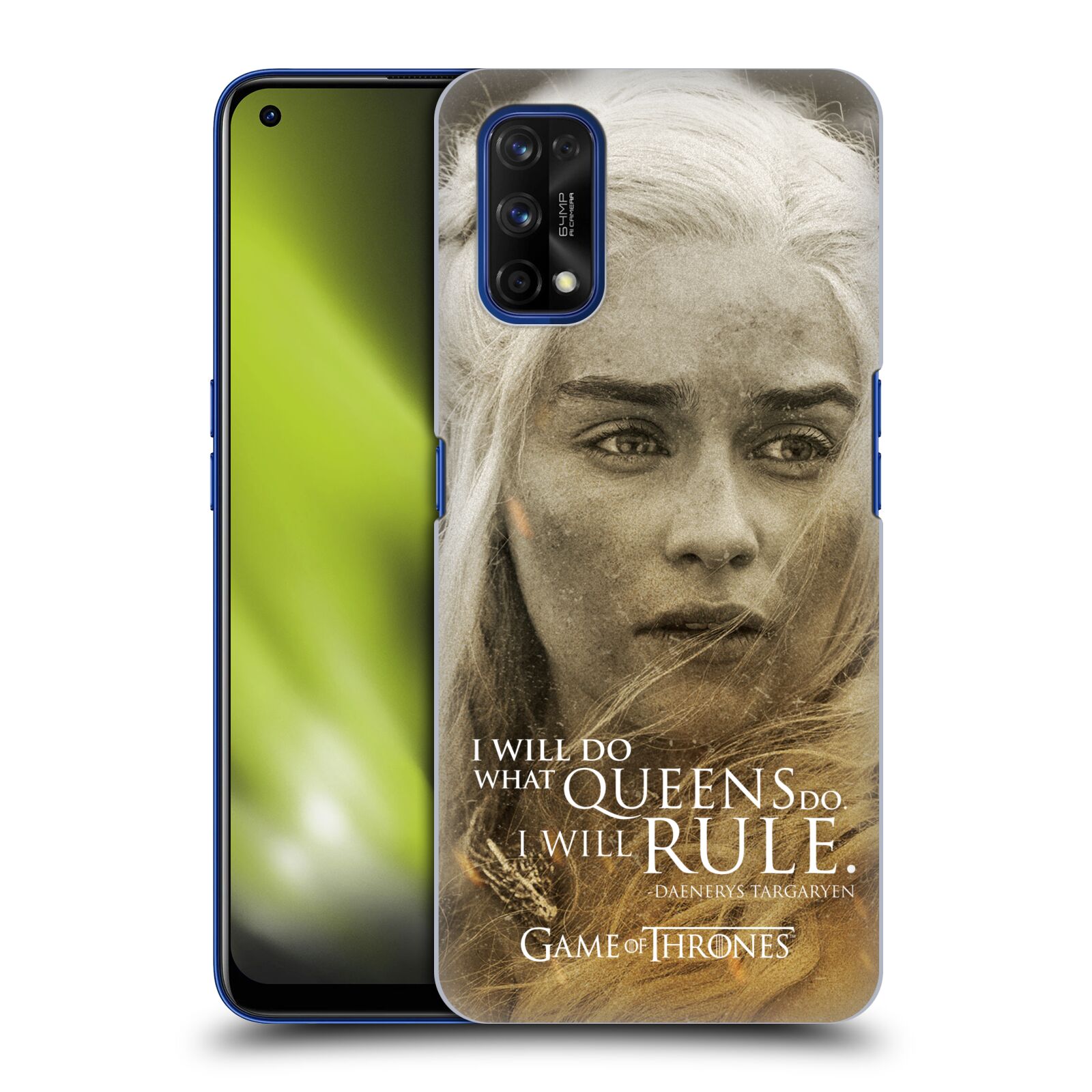 Plastové pouzdro na mobil Realme 7 Pro - Head Case - Hra o trůny - Daenerys Targaryen