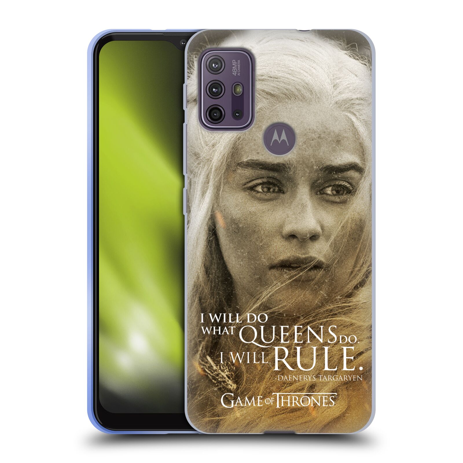 Silikonové pouzdro na mobil Motorola Moto G10 / G30 - Head Case - Hra o trůny - Daenerys Targaryen
