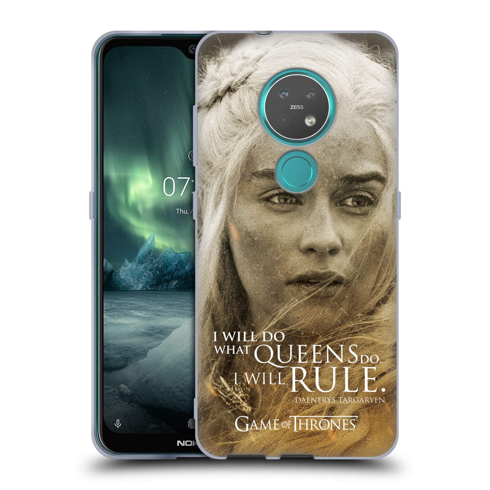 Silikonové pouzdro na mobil Nokia 7.2 - Head Case - Hra o trůny - Daenerys Targaryen