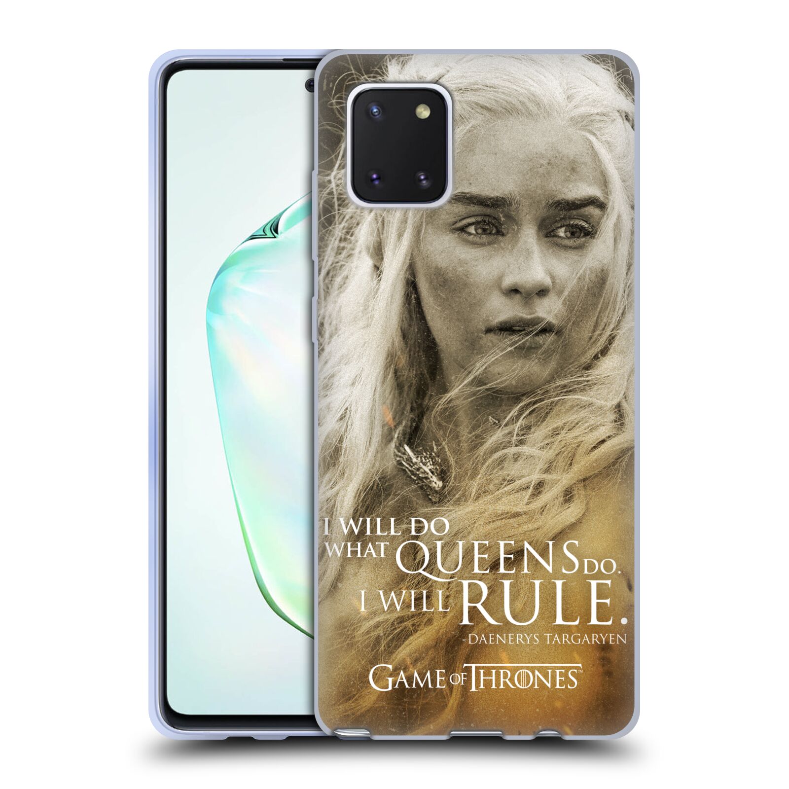 Silikonové pouzdro na mobil Samsung Galaxy Note 10 Lite - Head Case - Hra o trůny - Daenerys Targaryen