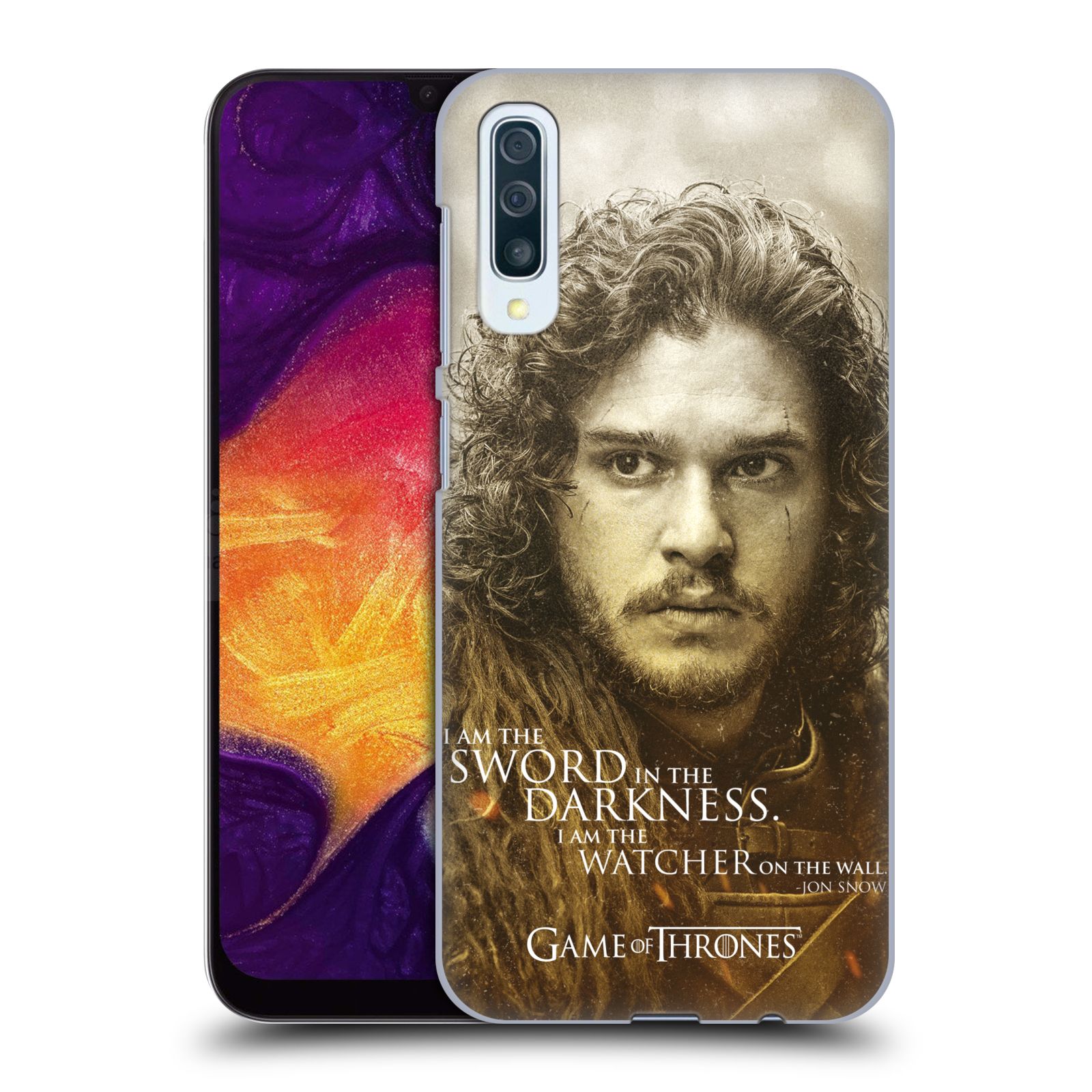 Plastové pouzdro na mobil Samsung Galaxy A50 / A30s - Head Case - Hra o trůny - Jon Snow