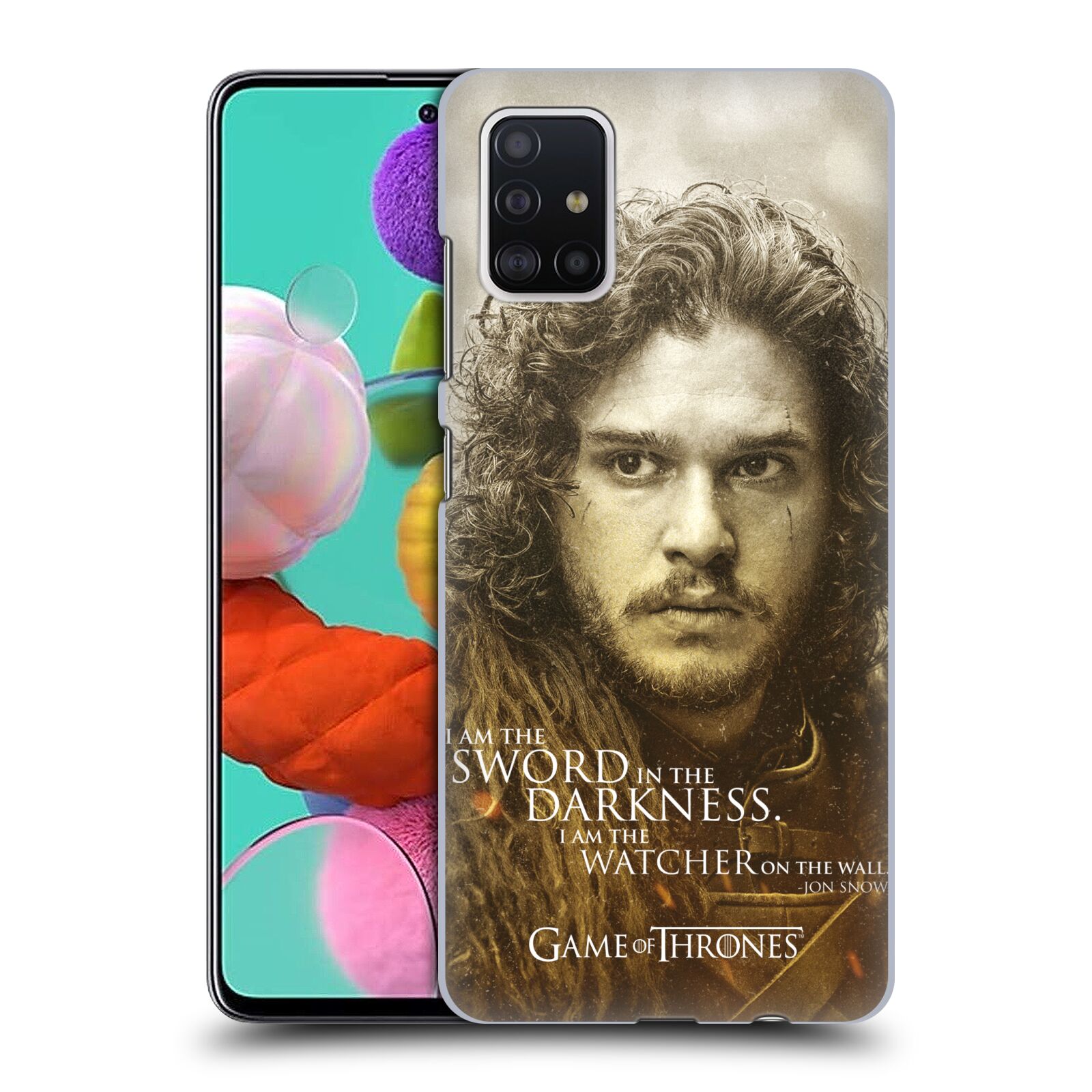 Plastové pouzdro na mobil Samsung Galaxy A51 - Head Case - Hra o trůny - Jon Snow
