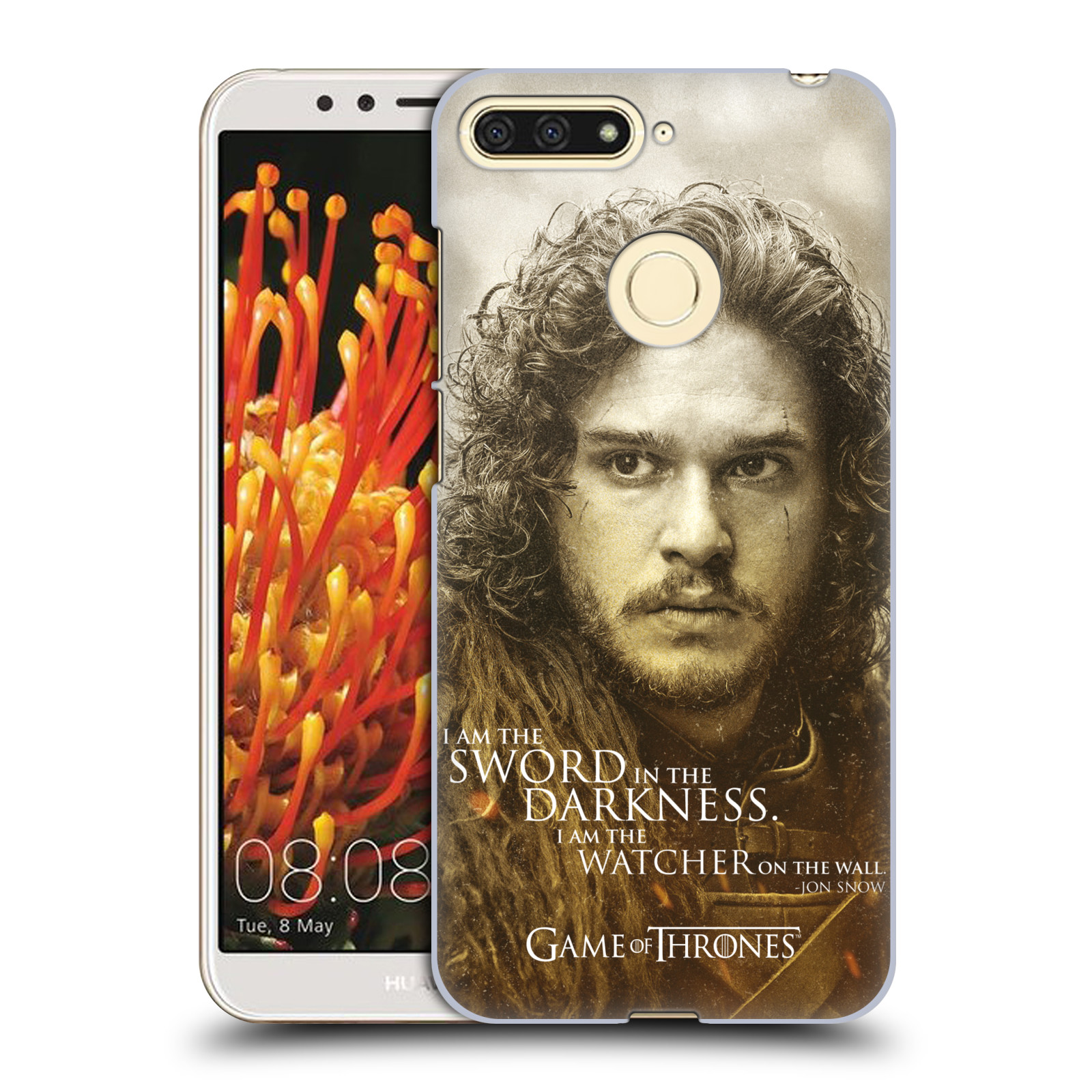 Plastové pouzdro na mobil Honor 7A / Y6 Prime 2018 - Head Case - Hra o trůny - Jon Snow (Plastový kryt či obal na mobilní telefon Huawei Honor 7A s motivem Hra o trůny - Jon Snow)