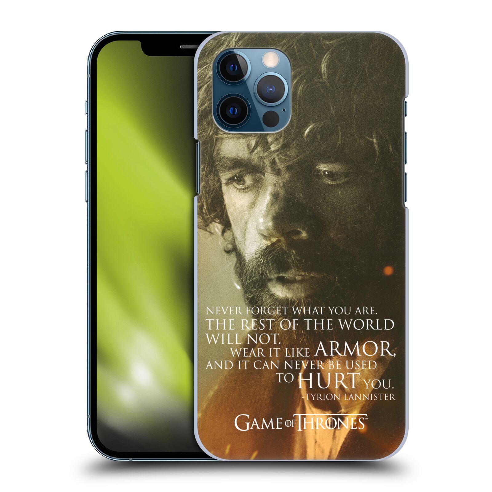 Plastové pouzdro na mobil Apple iPhone 12 / 12 Pro - Head Case - Hra o trůny - Tyrion Lannister