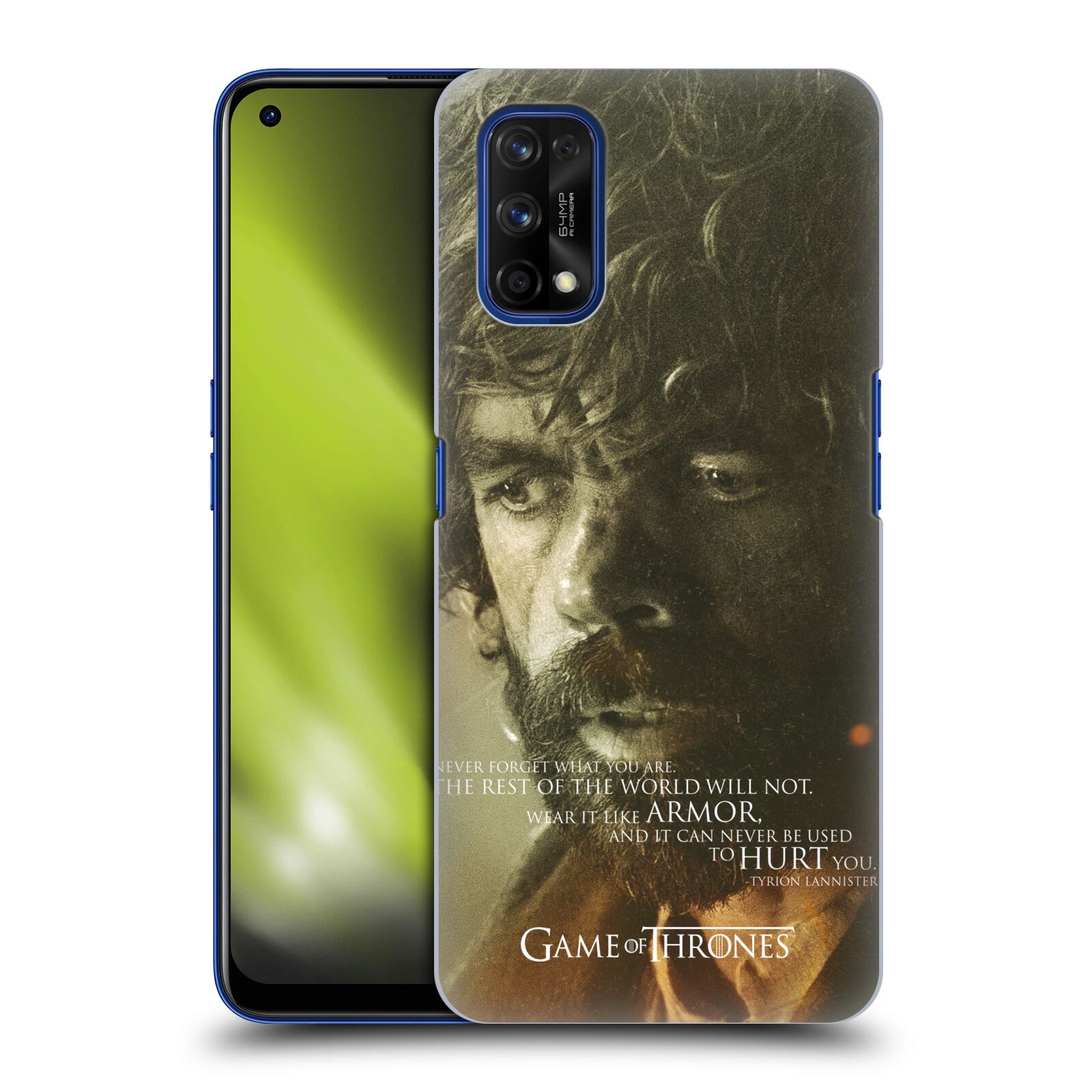 Plastové pouzdro na mobil Realme 7 Pro - Head Case - Hra o trůny - Tyrion Lannister