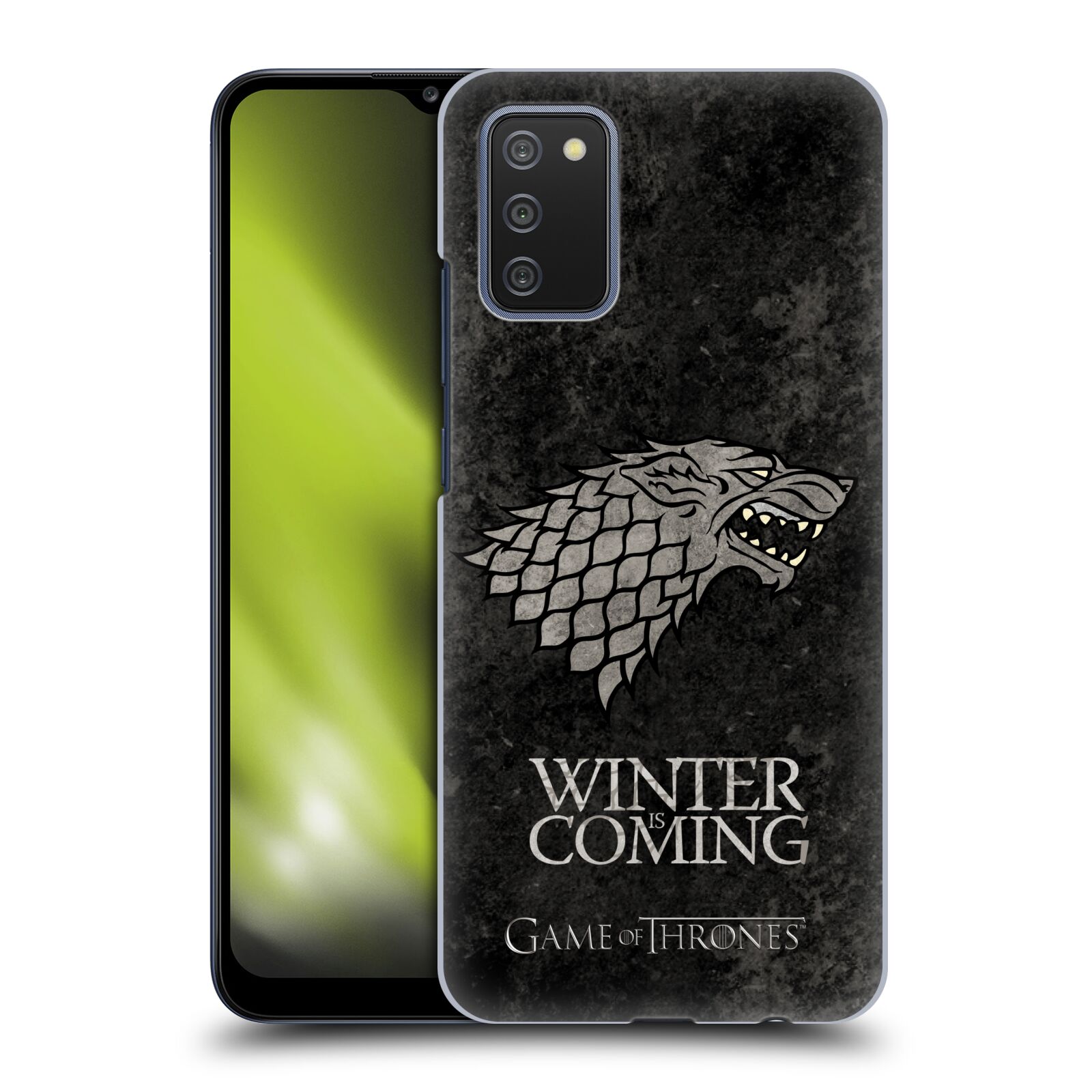 Plastové pouzdro na mobil Samsung Galaxy A02s - Head Case - Hra o trůny - Stark - Winter is coming