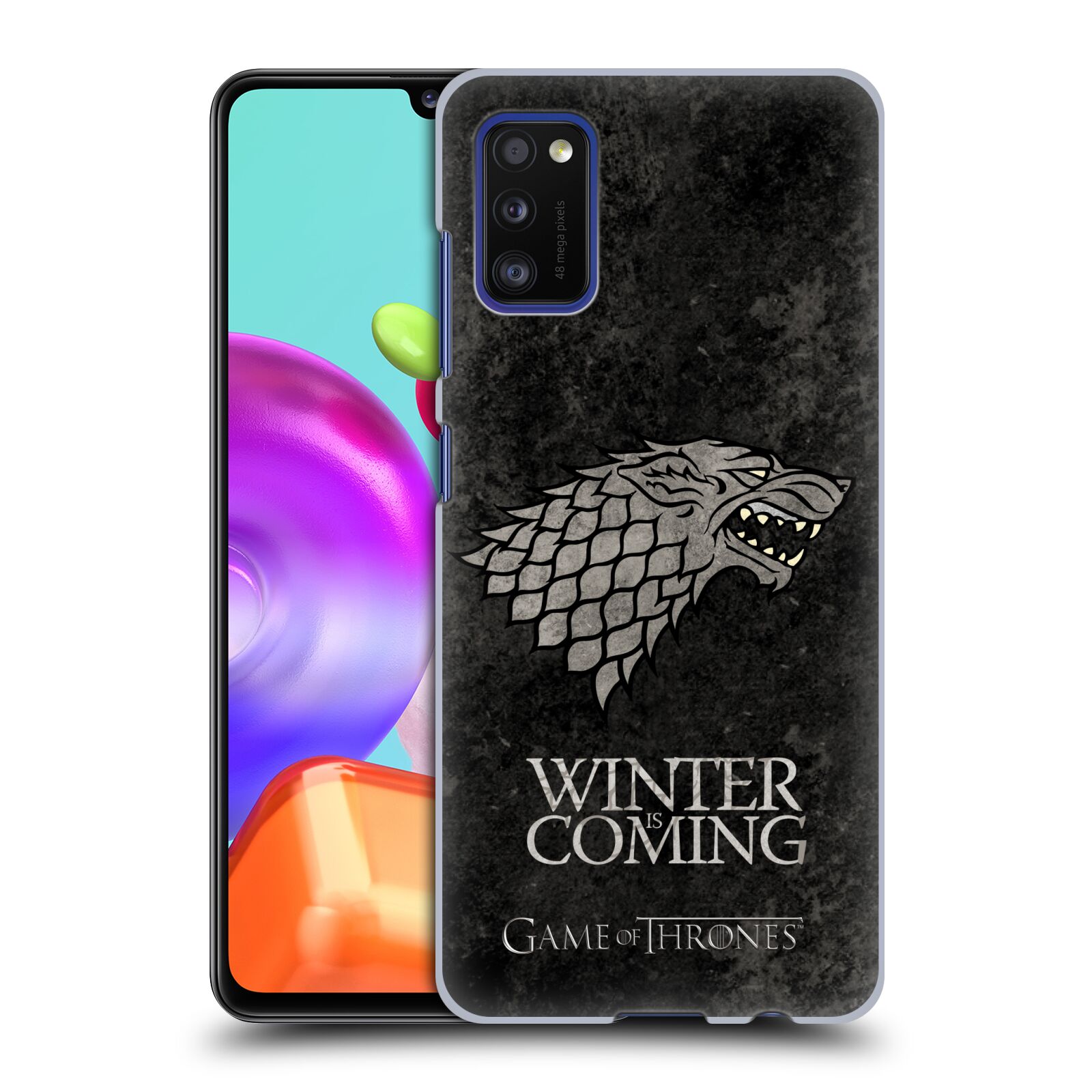 Plastové pouzdro na mobil Samsung Galaxy A41 - Head Case - Hra o trůny - Stark - Winter is coming