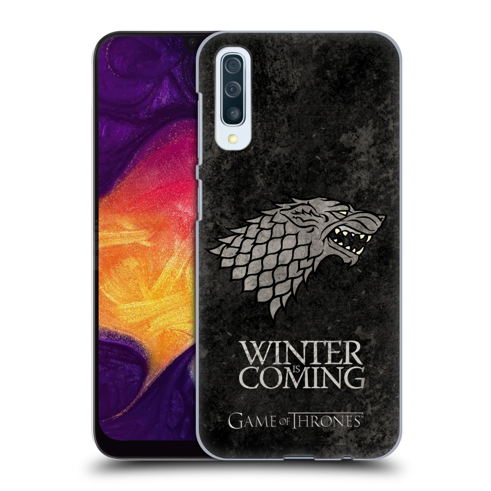 Plastové pouzdro na mobil Samsung Galaxy A50 / A30s - Head Case - Hra o trůny - Stark - Winter is coming