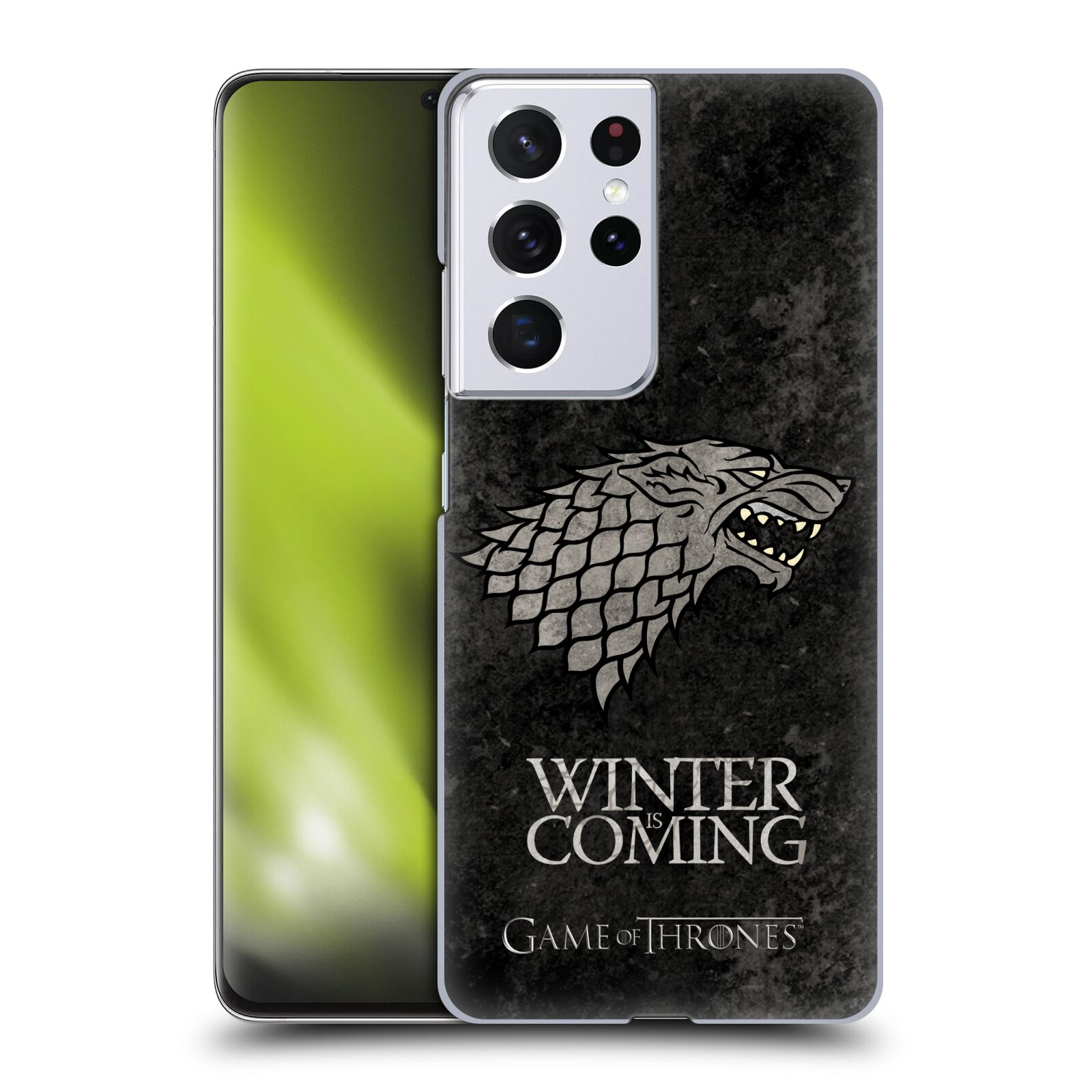 Plastové pouzdro na mobil Samsung Galaxy S21 Ultra 5G - Head Case - Hra o trůny - Stark - Winter is coming