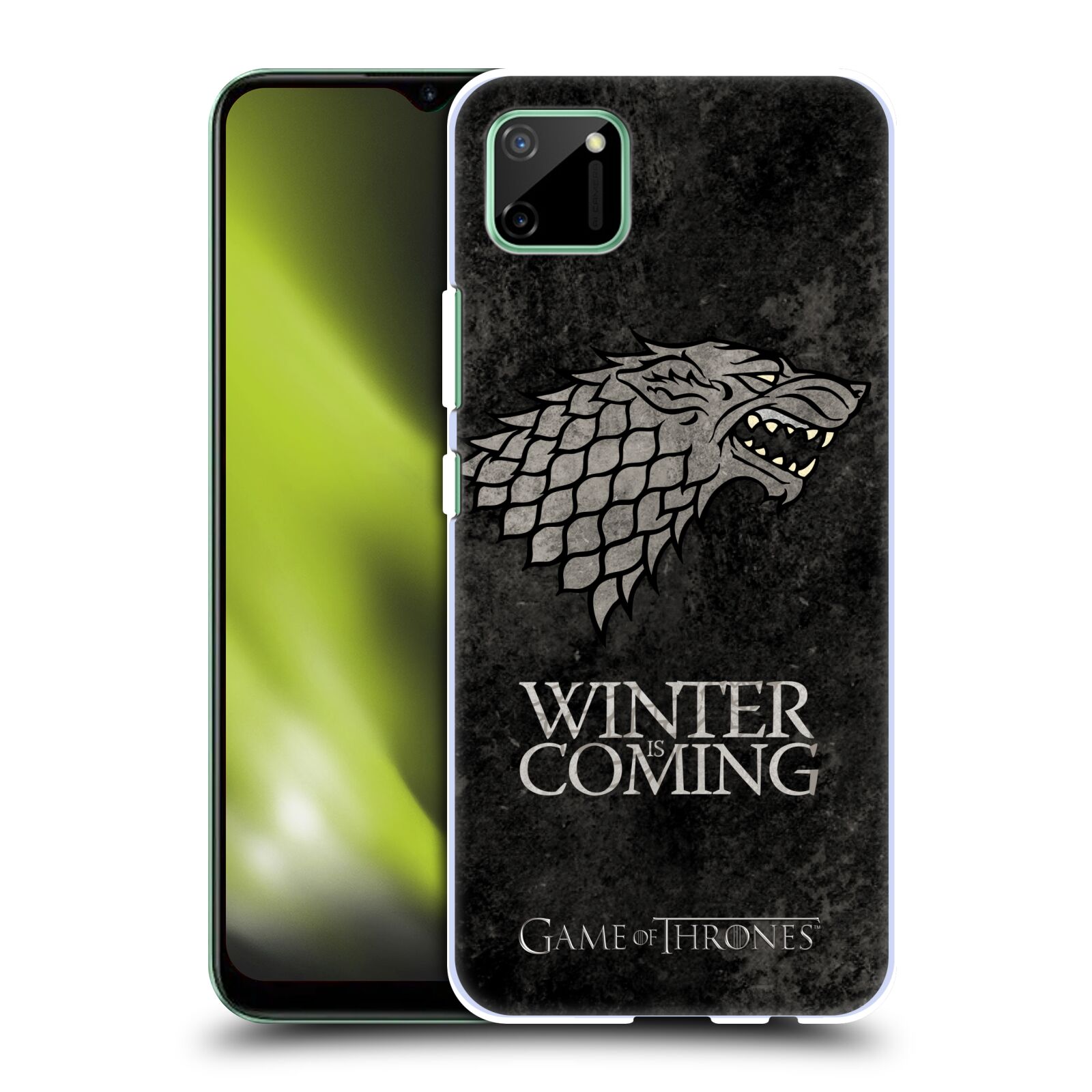 Plastové pouzdro na mobil Realme C11 - Head Case - Hra o trůny - Stark - Winter is coming