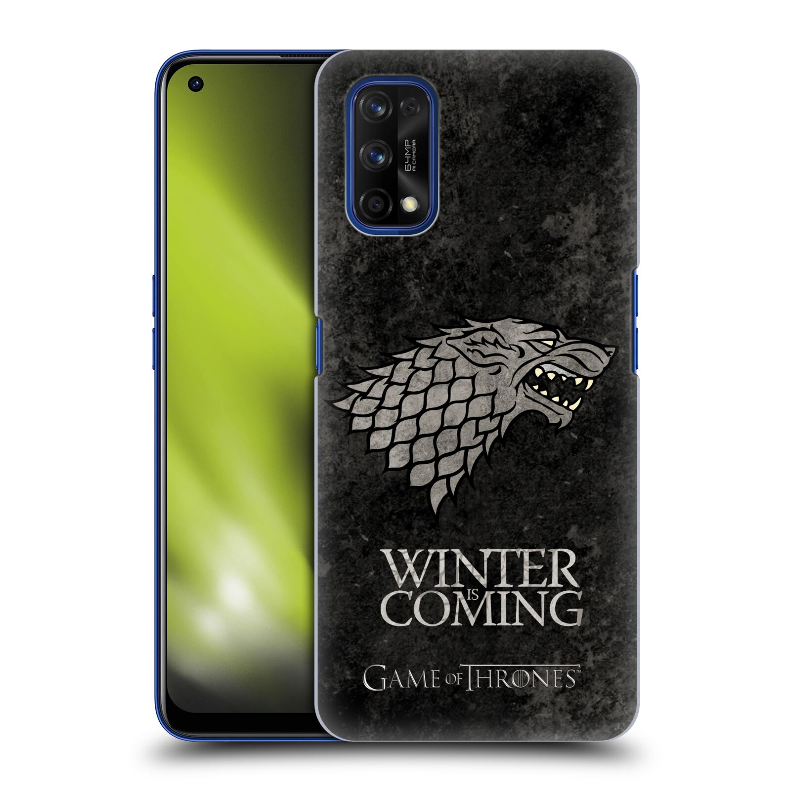 Plastové pouzdro na mobil Realme 7 Pro - Head Case - Hra o trůny - Stark - Winter is coming