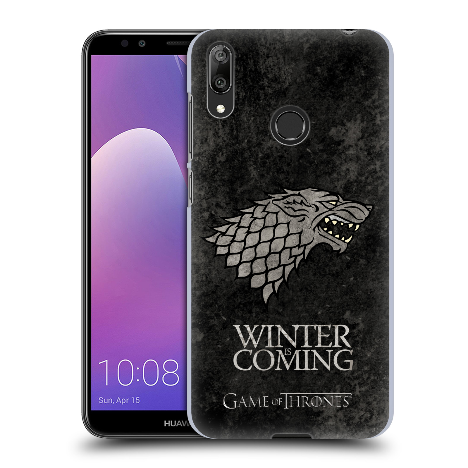 Plastové pouzdro na mobil Huawei Y7 (2019) - Head Case - Hra o trůny - Stark - Winter is coming