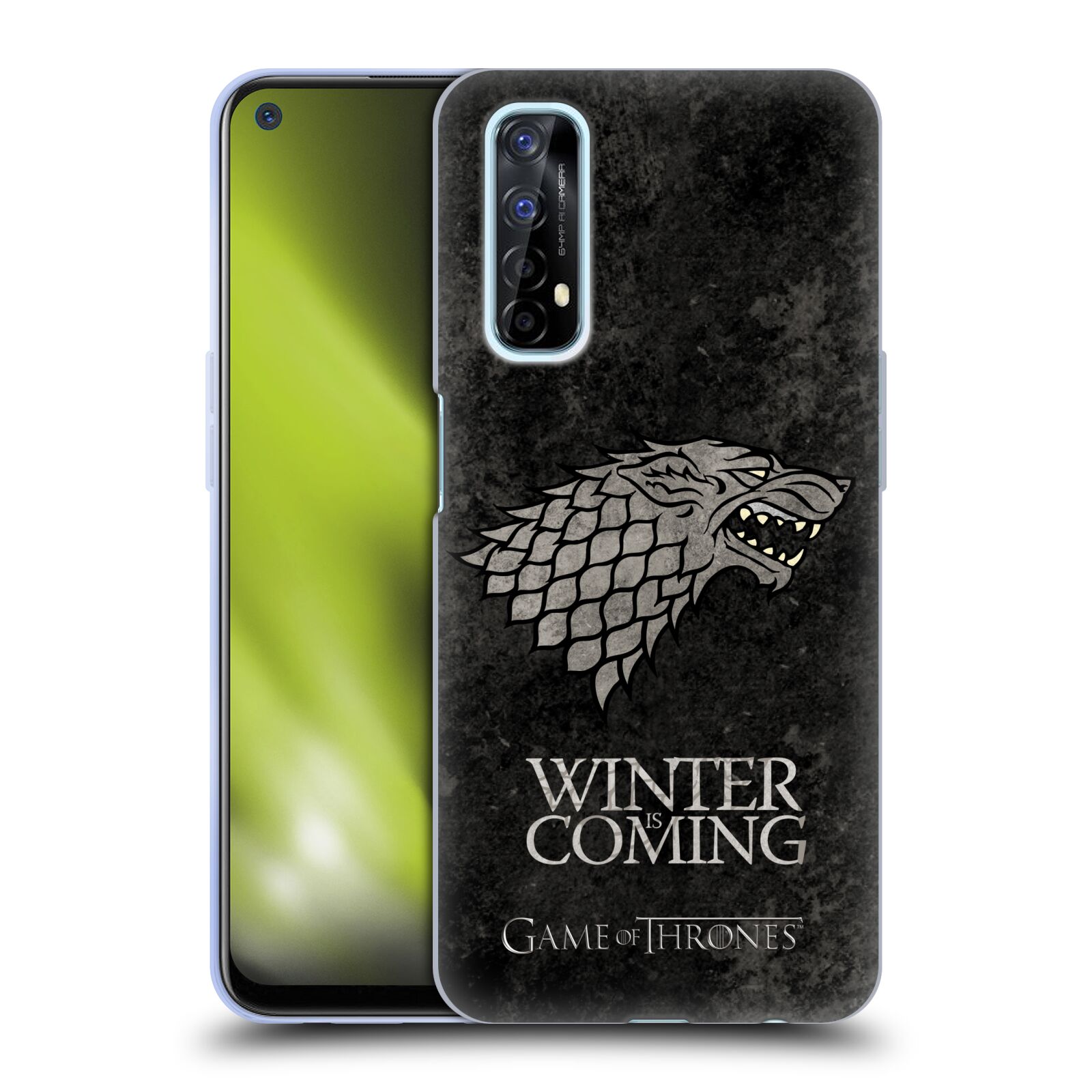 Silikonové pouzdro na mobil Realme 7 - Head Case - Hra o trůny - Stark - Winter is coming