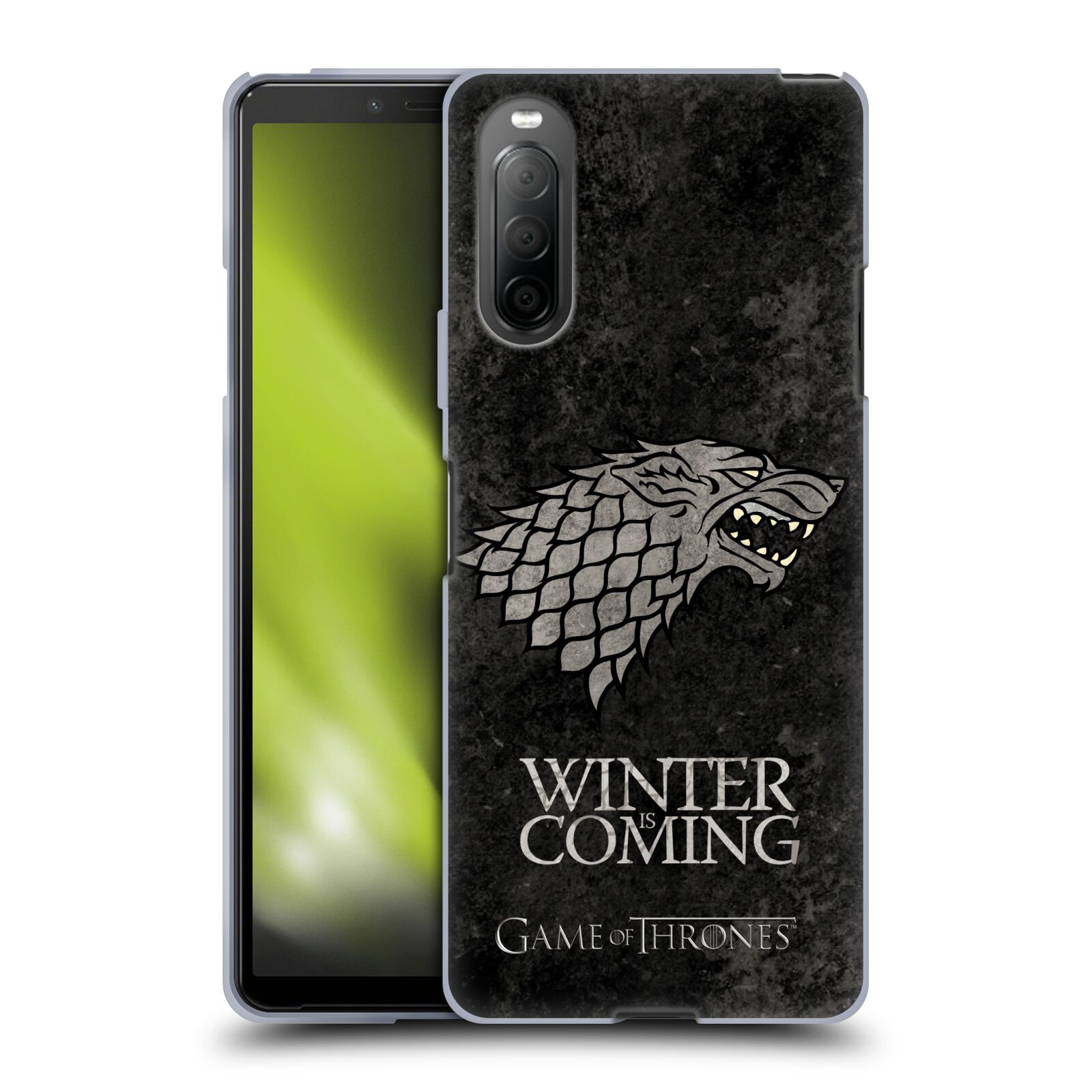 Silikonové pouzdro na mobil Sony Xperia 10 II - Head Case - Hra o trůny - Stark - Winter is coming