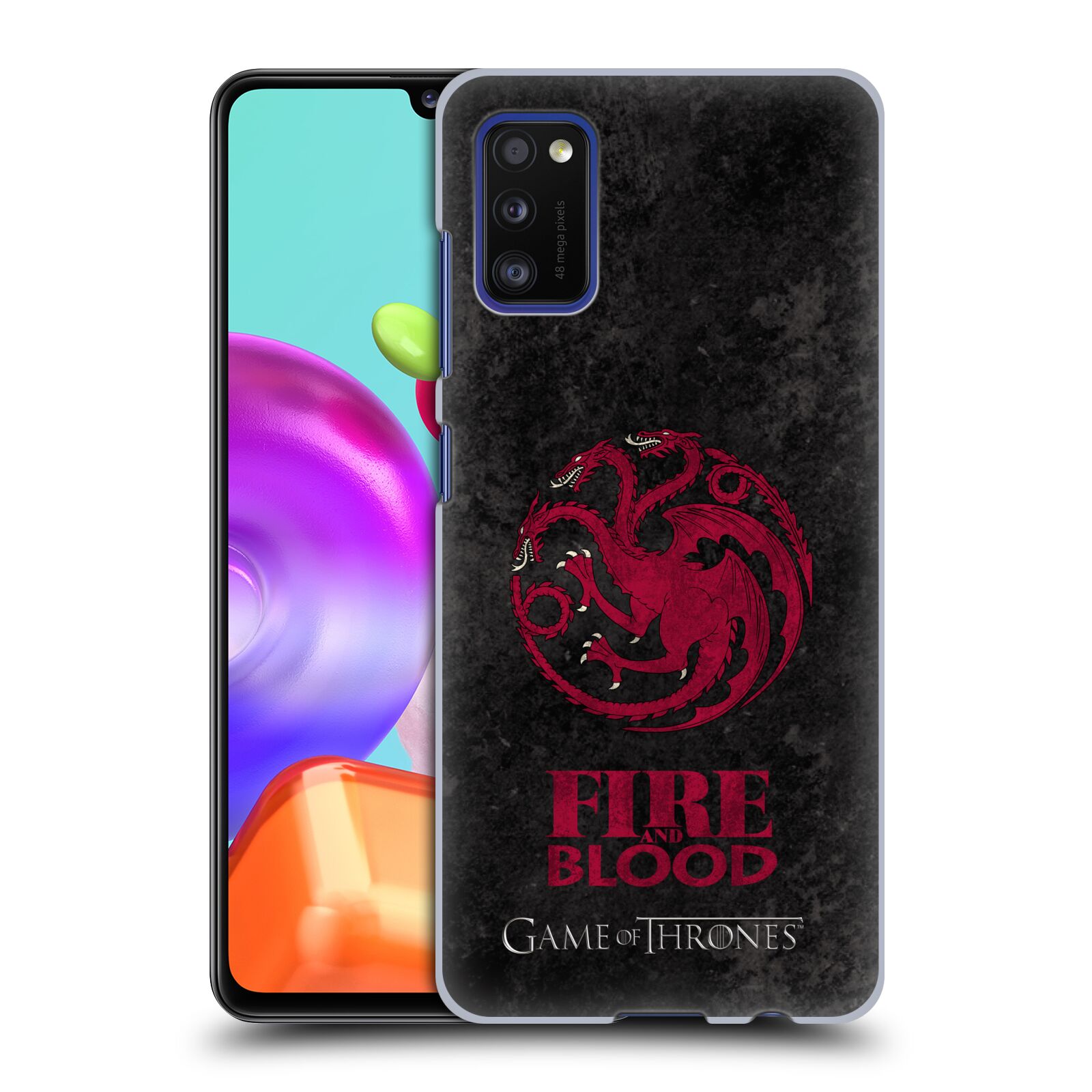 Plastové pouzdro na mobil Samsung Galaxy A41 - Head Case - Hra o trůny - Sigils Targaryen - Fire and Blood