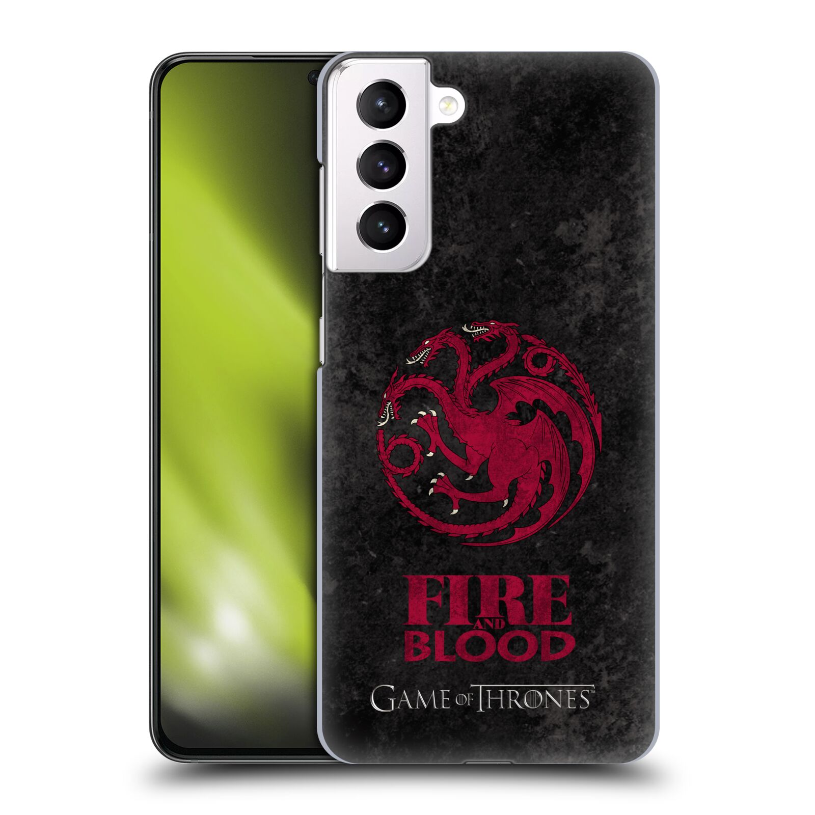 Plastové pouzdro na mobil Samsung Galaxy S21 Plus 5G - Head Case - Hra o trůny - Sigils Targaryen - Fire and Blood