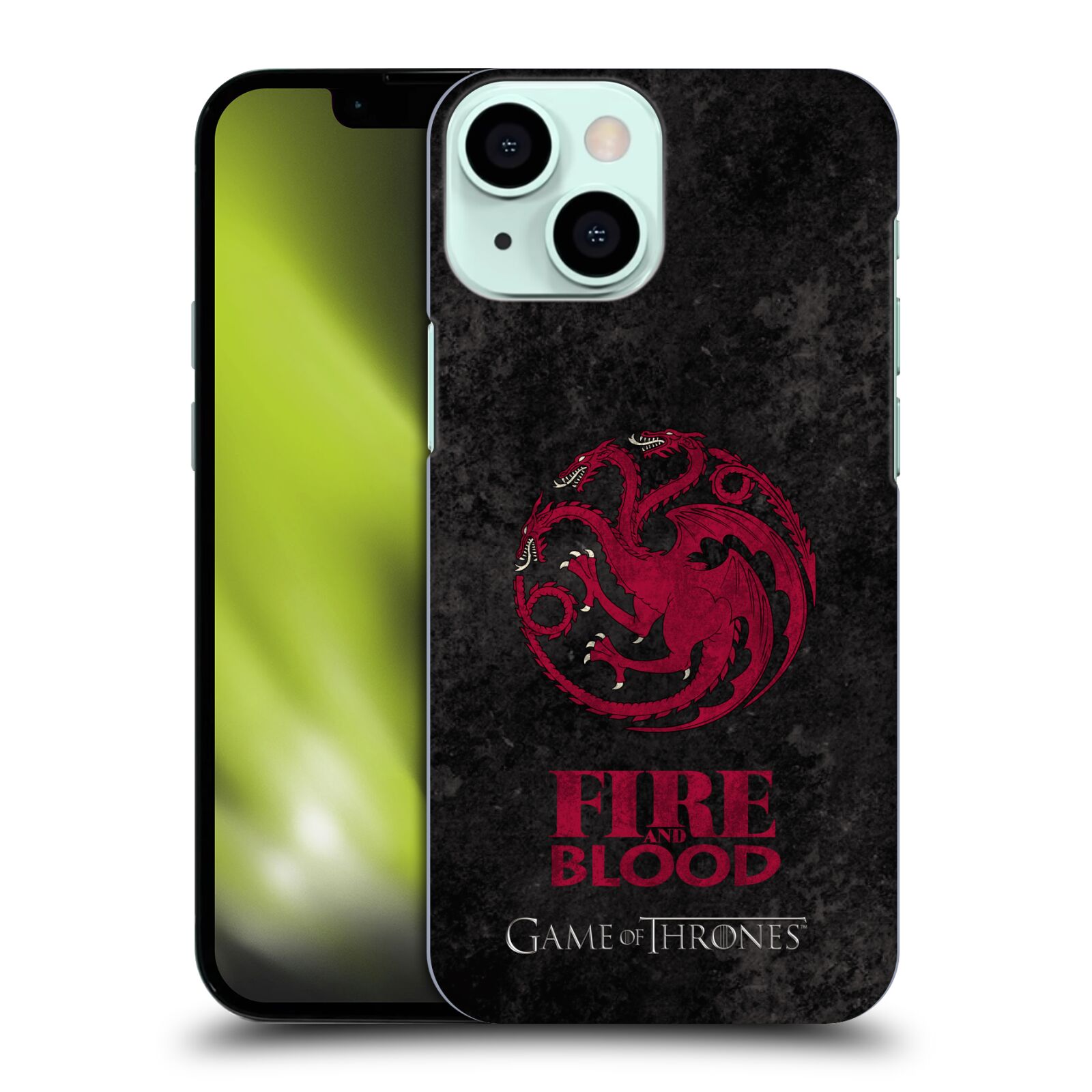 Plastové pouzdro na mobil Apple iPhone 13 Mini - Head Case - Hra o trůny - Sigils Targaryen - Fire and Blood