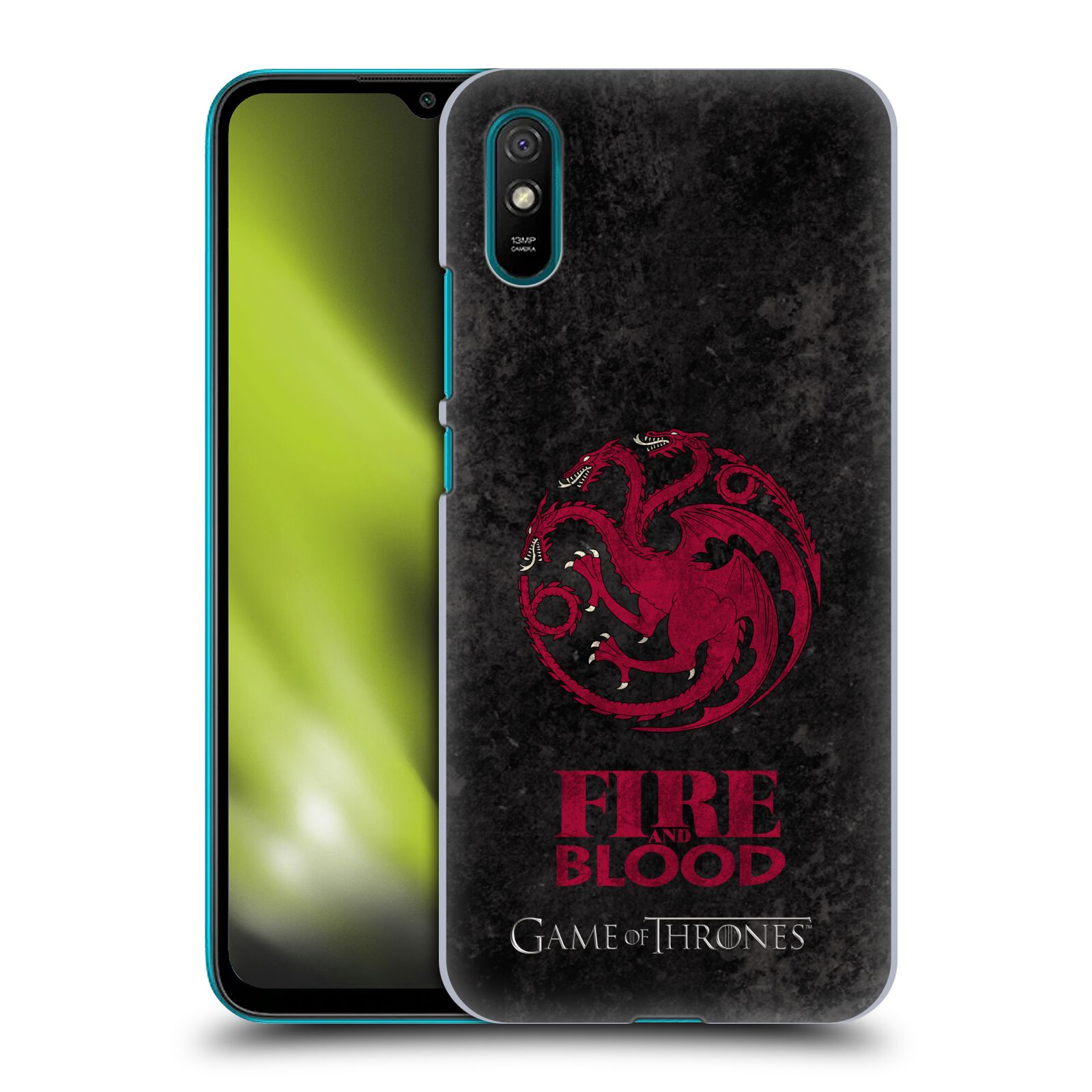 Plastové pouzdro na mobil Xiaomi Redmi 9A / Xiaomi Redmi 9AT - Head Case - Hra o trůny - Sigils Targaryen - Fire and Blood