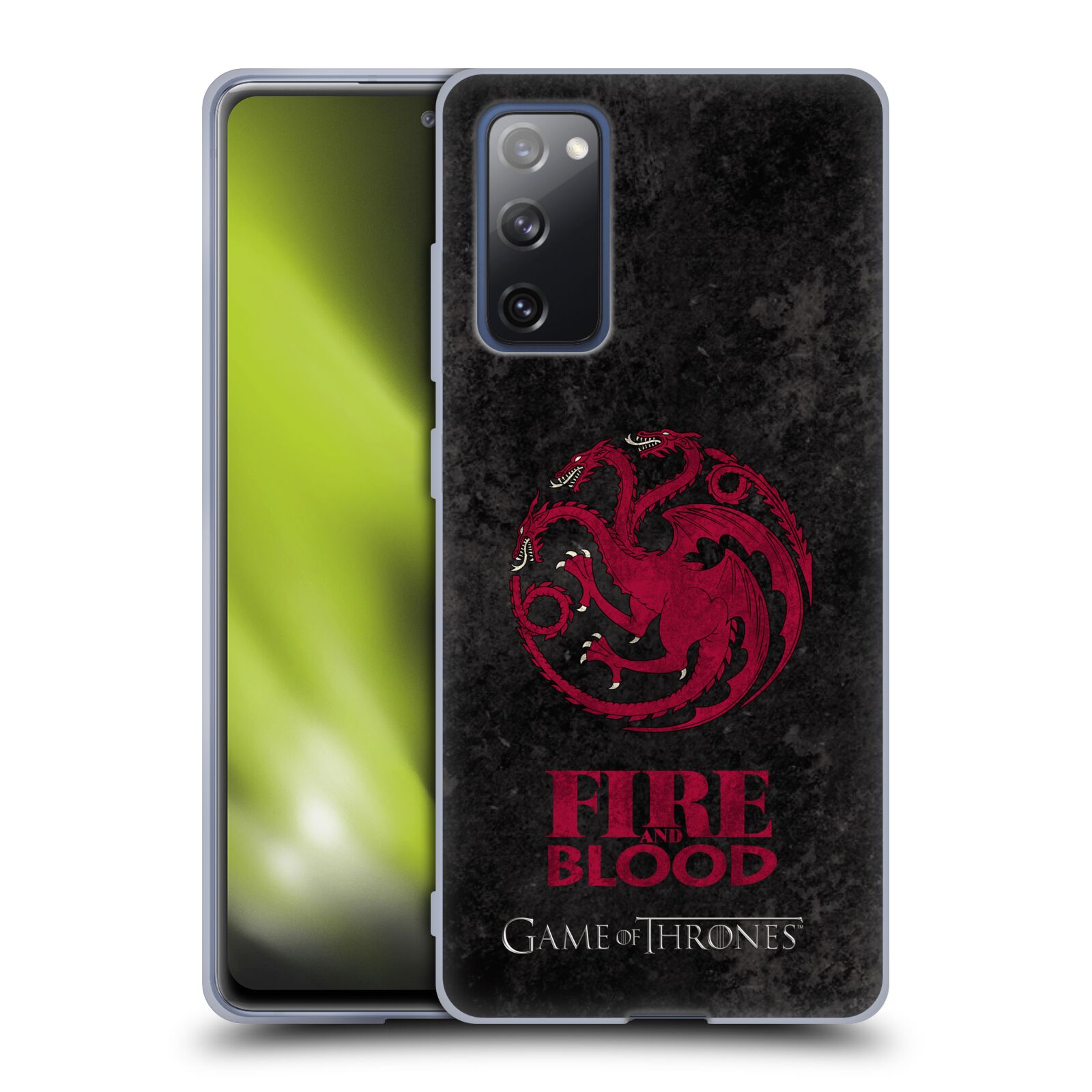 Silikonové pouzdro na mobil Samsung Galaxy S20 FE - Head Case - Hra o trůny - Sigils Targaryen - Fire and Blood (Silikonový kryt, obal, pouzdro na mobilní telefon Samsung Galaxy S20 FE s motivem Hra o trůny - Sigils Targaryen - Fire and Blood)