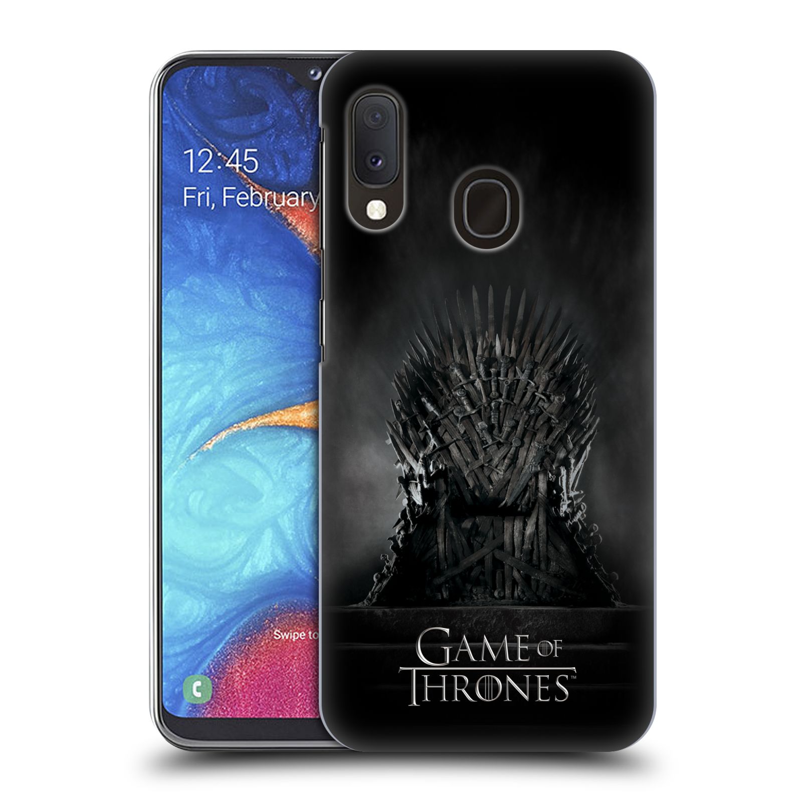 Plastové pouzdro na mobil Samsung Galaxy A20e - Head Case - Hra o trůny – Železný trůn