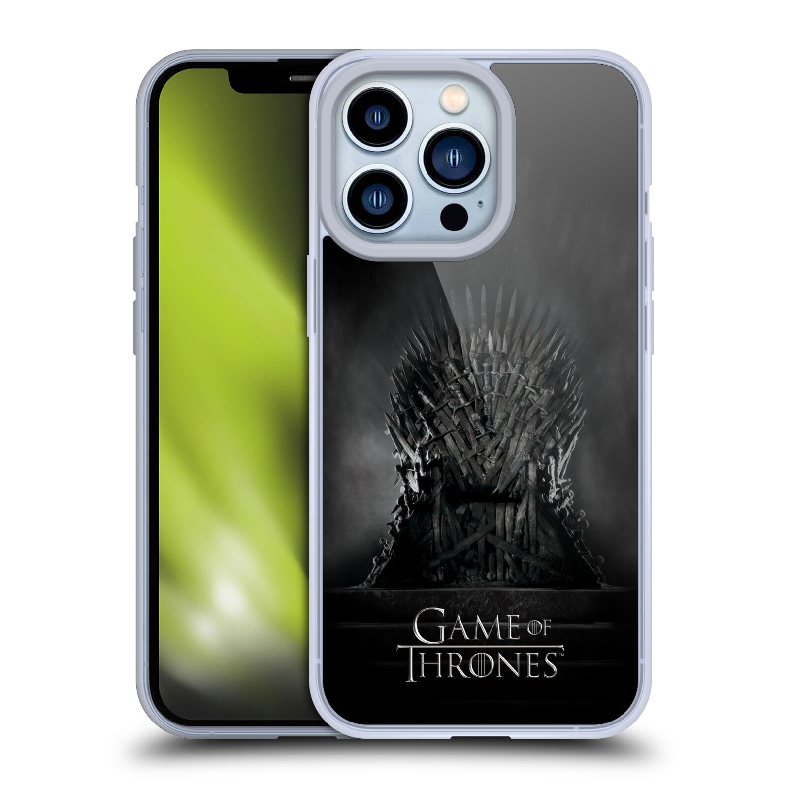 Silikonové pouzdro na mobil Apple iPhone 13 Pro - Head Case - Hra o trůny – Železný trůn