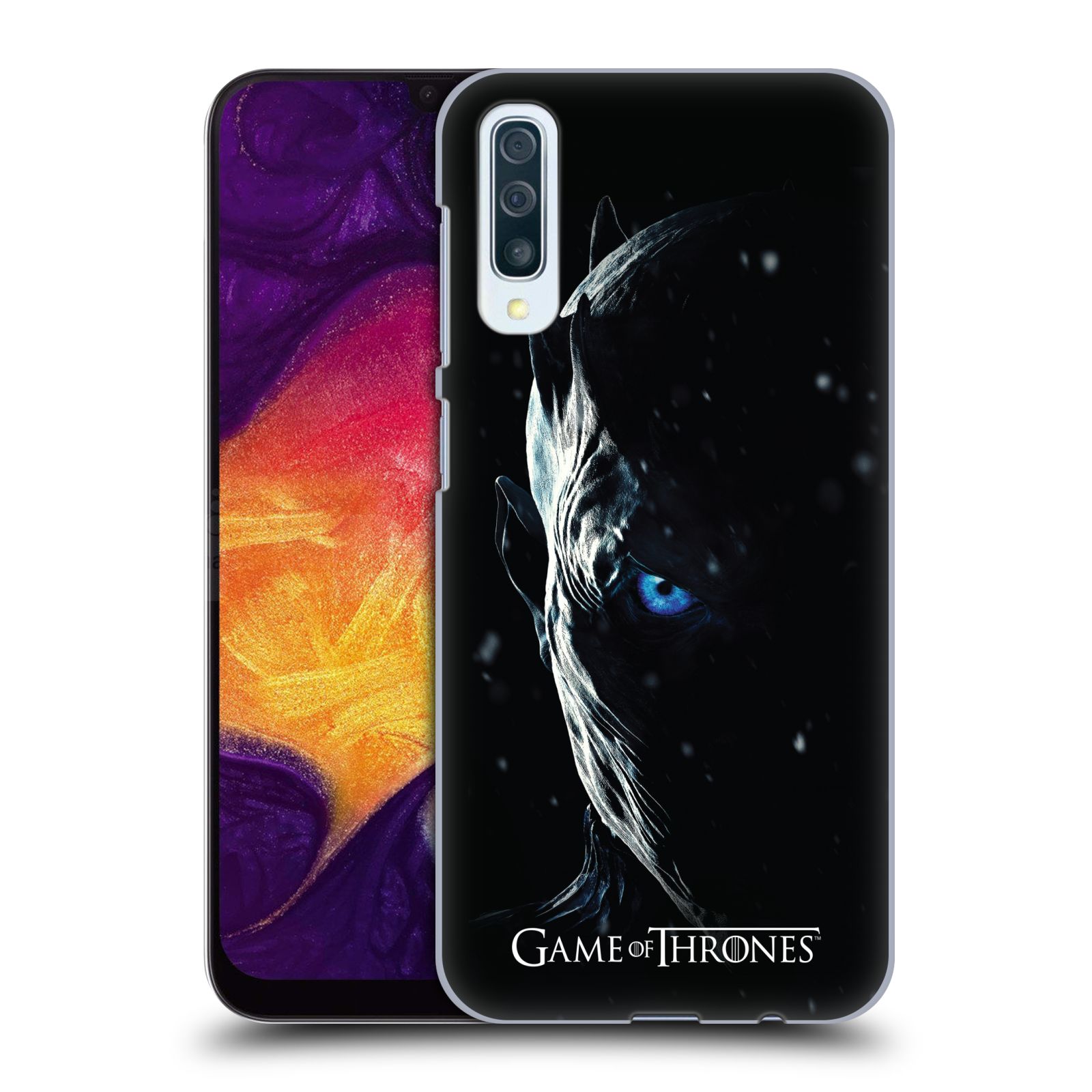 Plastové pouzdro na mobil Samsung Galaxy A50 / A30s - Head Case - Hra o trůny - Night King (Plastový kryt, pouzdro, obal na mobilní telefon Samsung Galaxy A50 / A30s z roku 2019 s motivem Hra o trůny - Night King)