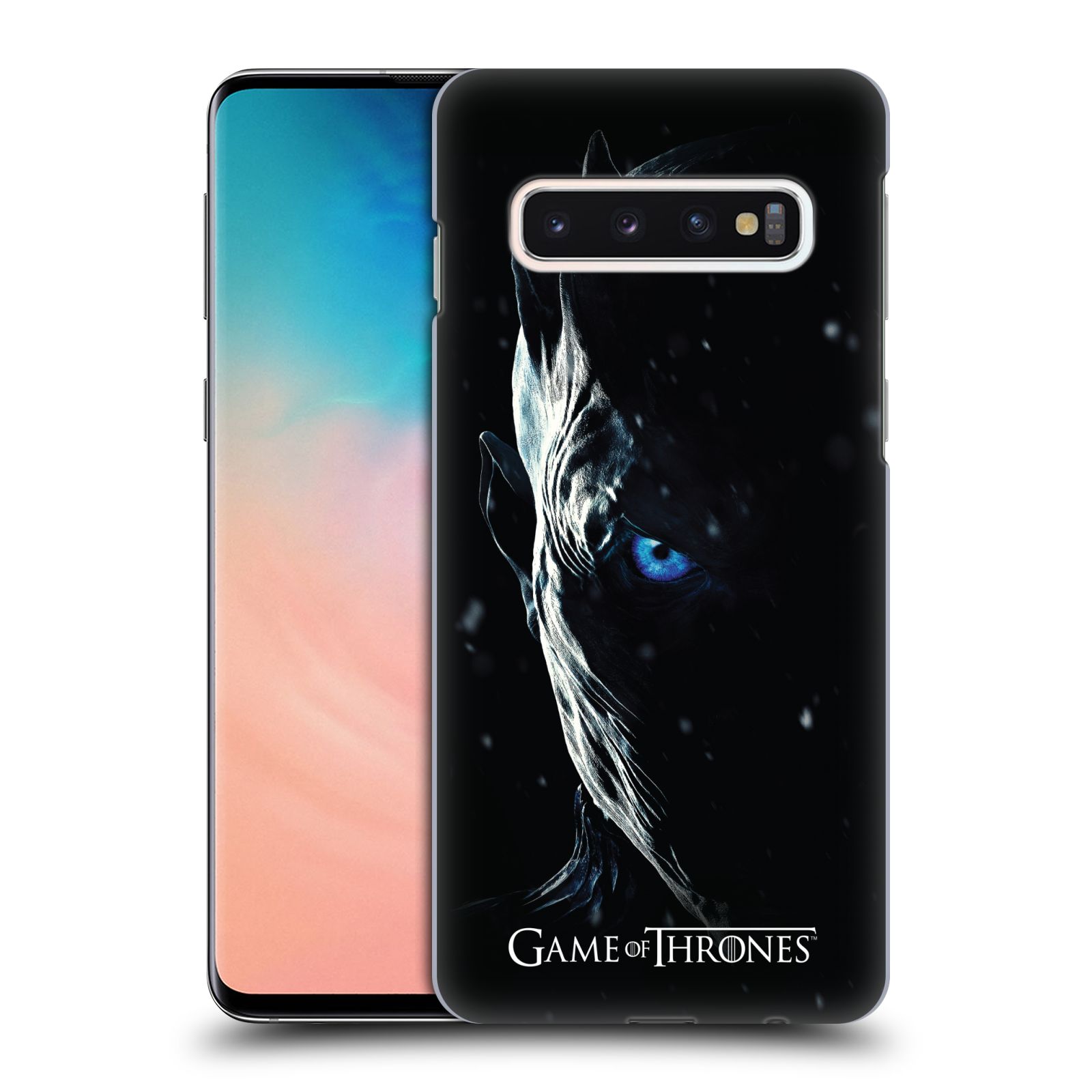 Plastové pouzdro na mobil Samsung Galaxy S10 - Head Case - Hra o trůny - Night King