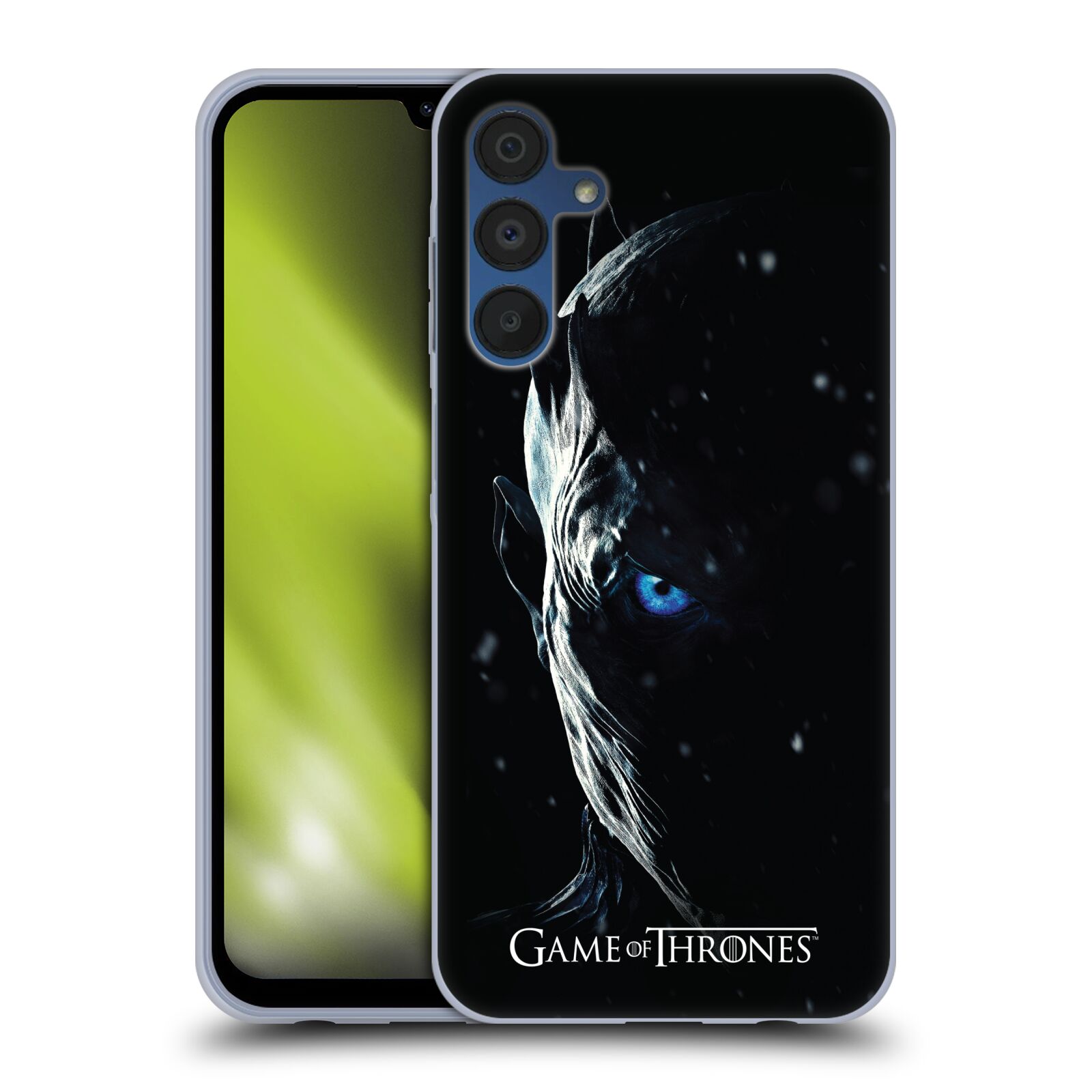 Silikonové pouzdro na mobil Samsung Galaxy A15 / A15 5G - Head Case - Hra o trůny - Night King (Silikonový kryt, obal, pouzdro na mobilní telefon Samsung Galaxy A15 / A15 5G s motivem Hra o trůny - Night King)