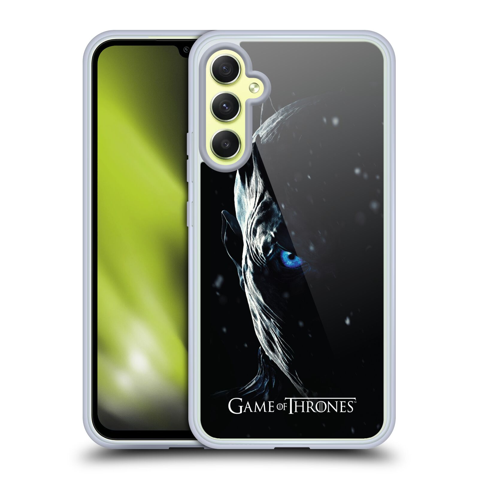 Silikonové pouzdro na mobil Samsung Galaxy A34 5G - Head Case - Hra o trůny - Night King (Silikonový kryt, obal, pouzdro na mobilní telefon Samsung Galaxy A34 5G s motivem Hra o trůny - Night King)