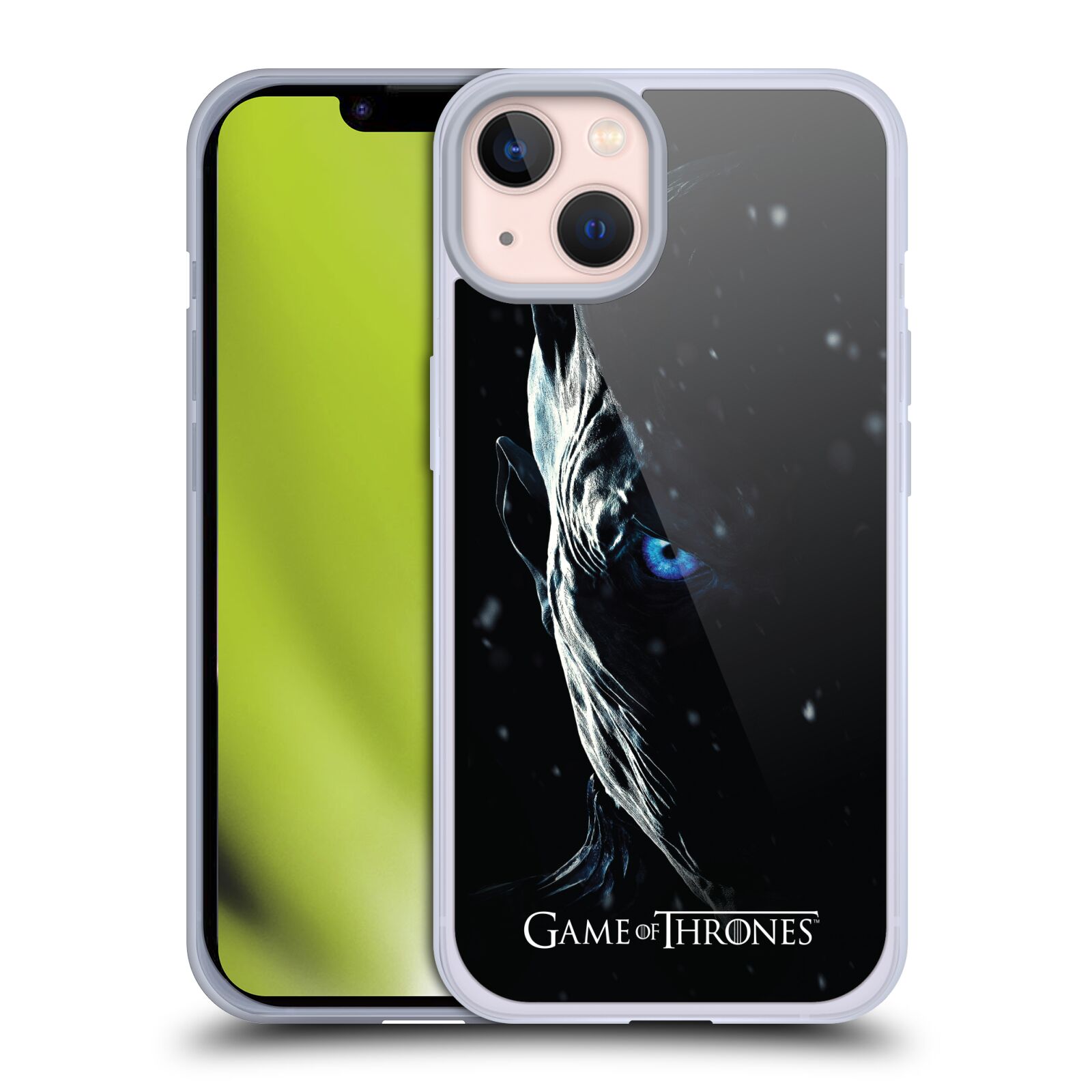 Silikonové pouzdro na mobil Apple iPhone 13 - Head Case - Hra o trůny - Night King (Silikonový kryt, obal, pouzdro na mobilní telefon Apple iPhone 13 s motivem Hra o trůny - Night King)