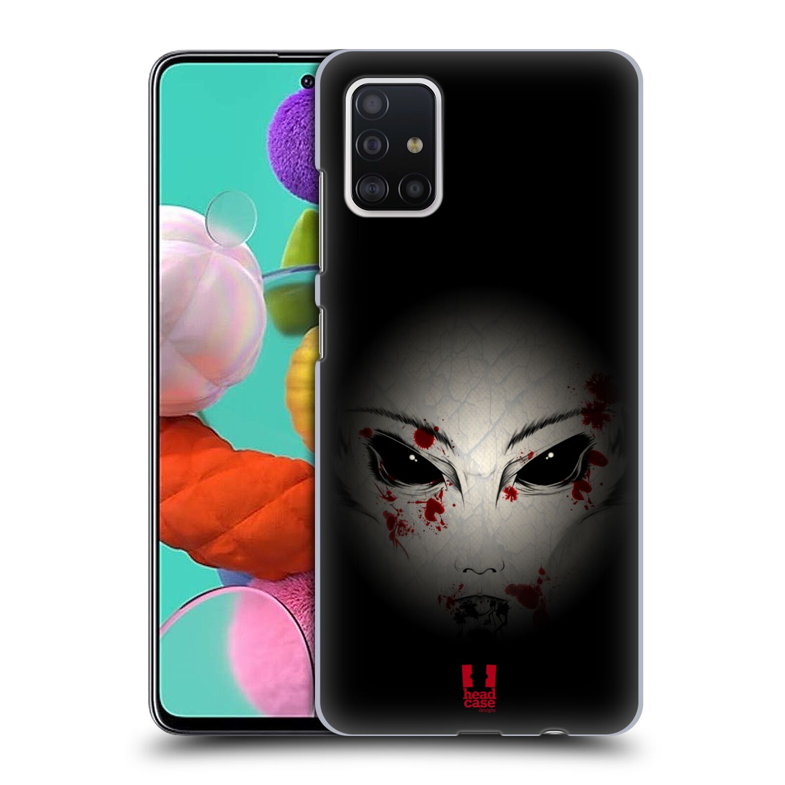 Plastové pouzdro na mobil Samsung Galaxy A51 - Head Case - Macabre
