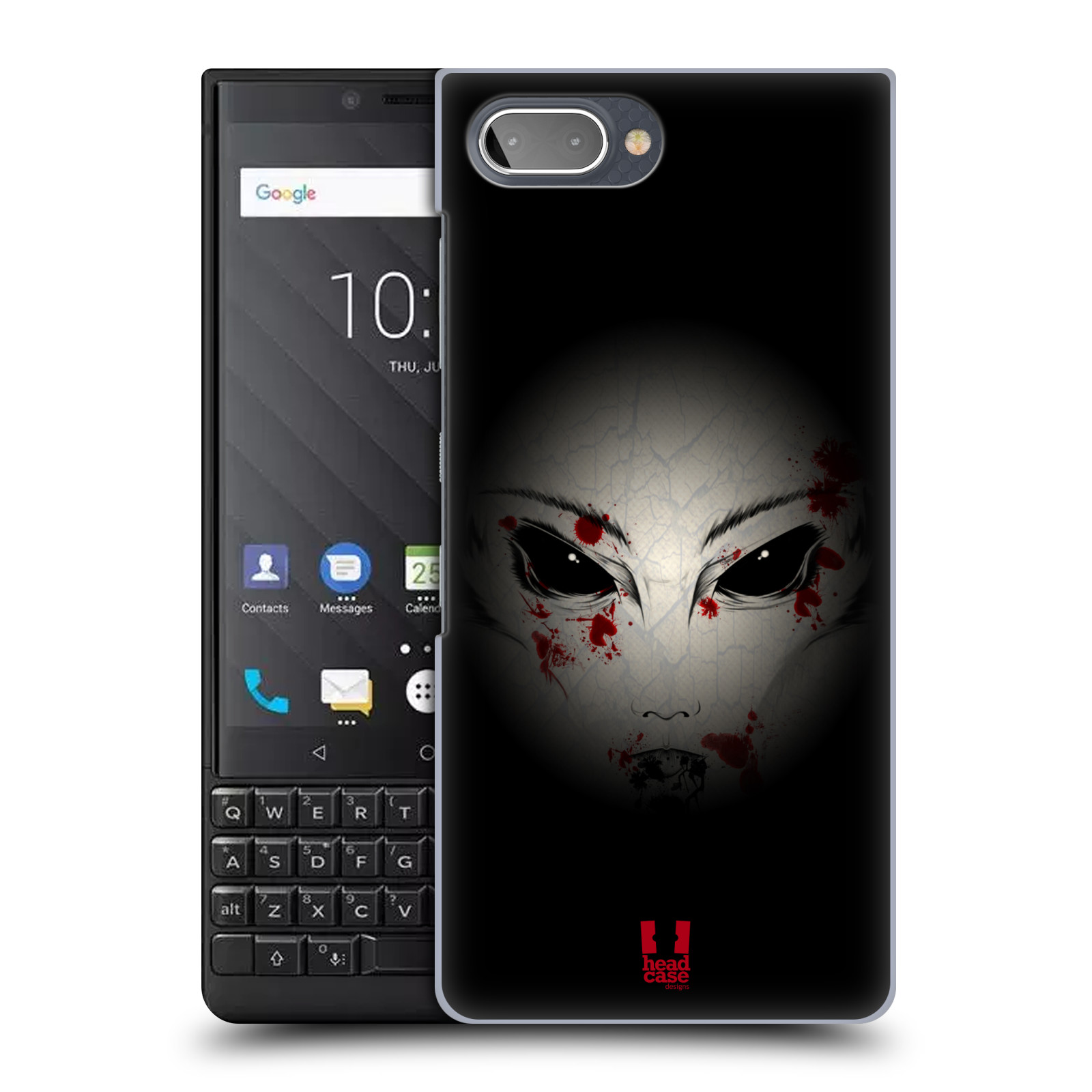 Plastové pouzdro na mobil Blackberry Key 2 - Head Case - Macabre