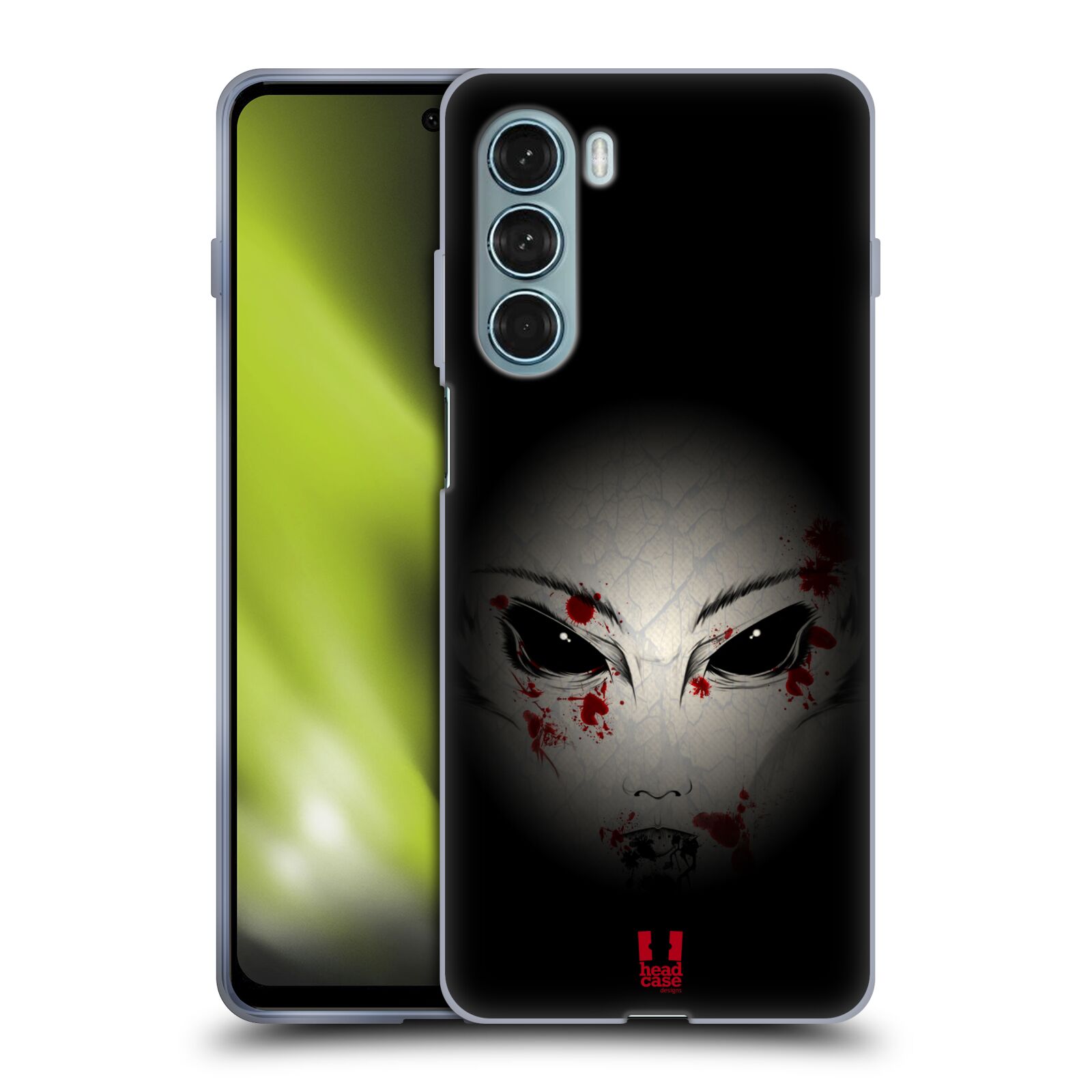 Silikonové pouzdro na mobil Motorola Moto G200 5G - Head Case - Macabre