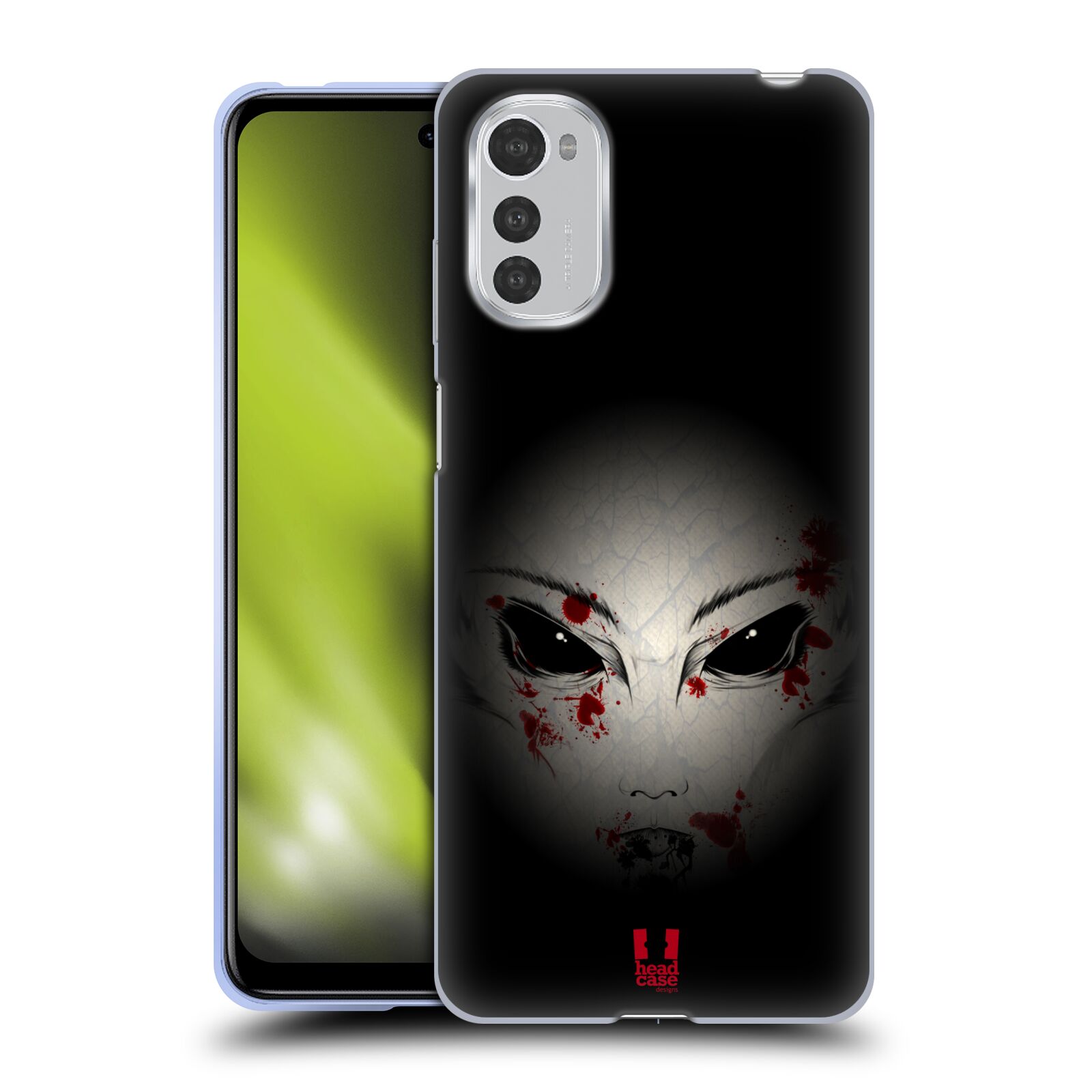 Silikonové pouzdro na mobil Motorola Moto E32 / E32s - Head Case - Macabre