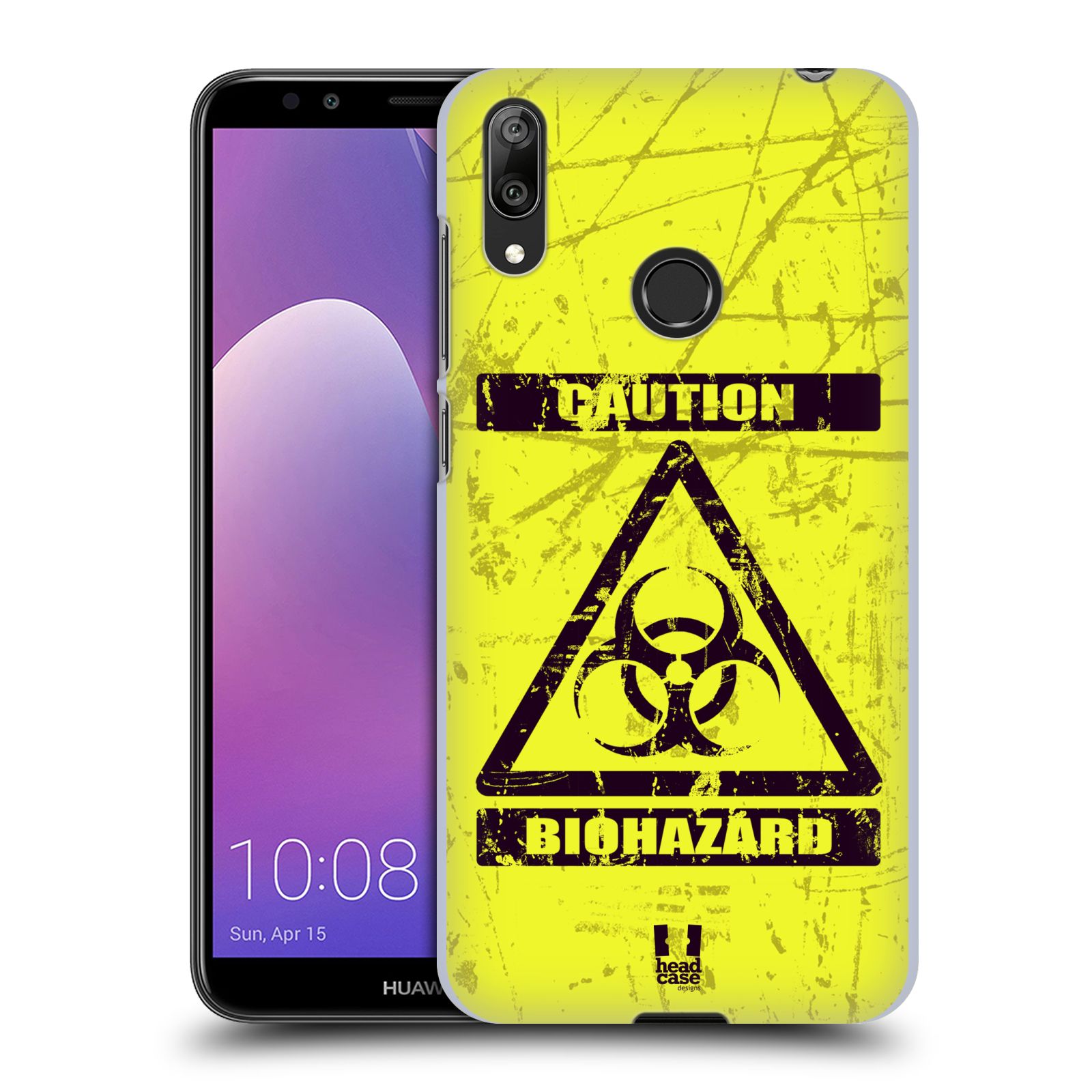 Plastové pouzdro na mobil Huawei Y7 (2019) - Head Case - BIOHAZARD