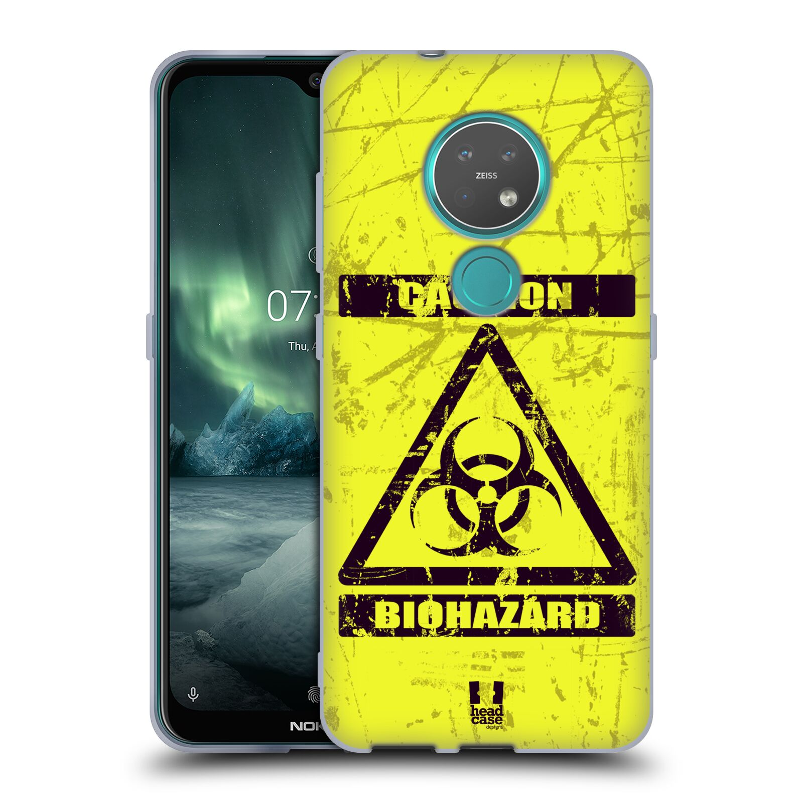 Silikonové pouzdro na mobil Nokia 6.2 - Head Case - BIOHAZARD
