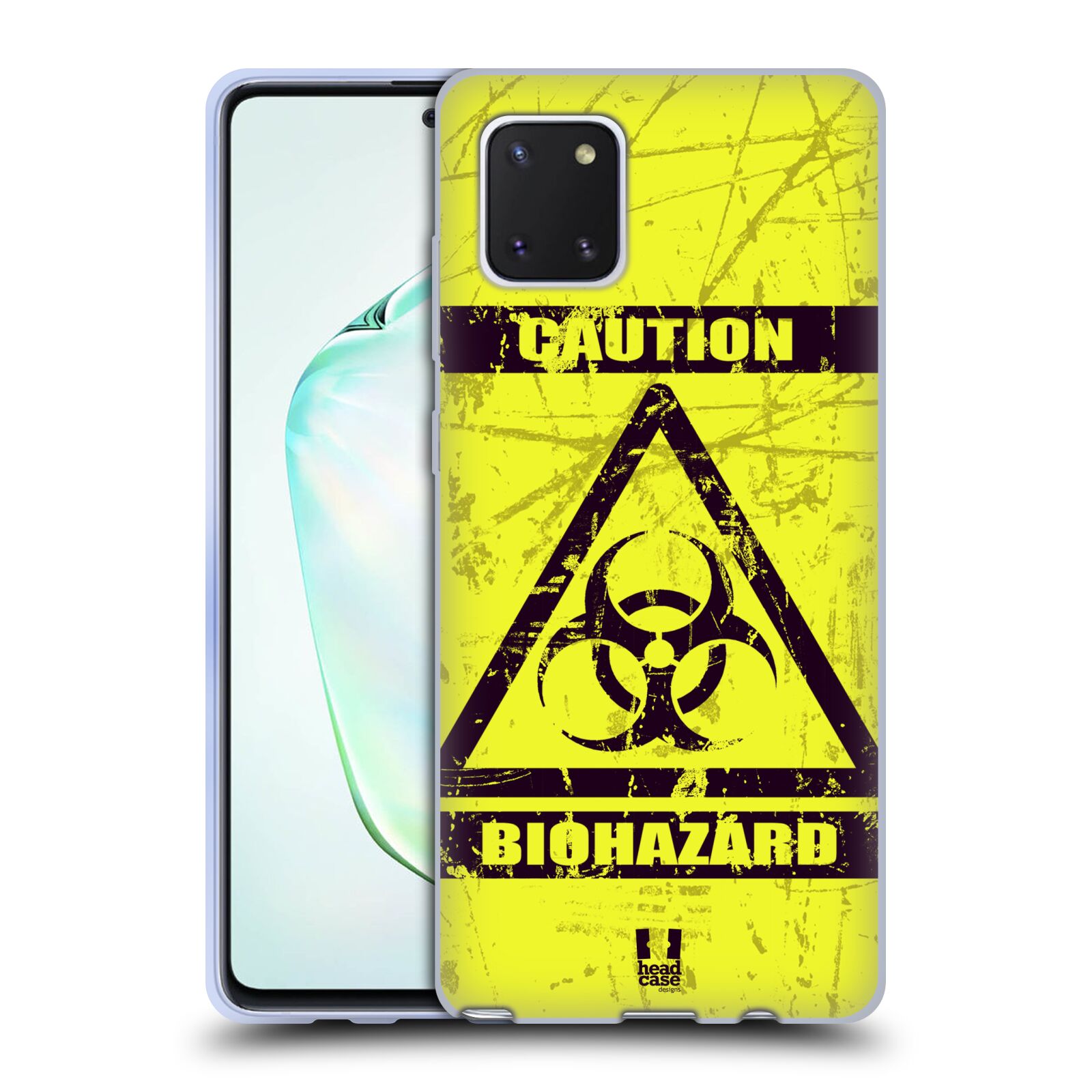 Silikonové pouzdro na mobil Samsung Galaxy Note 10 Lite - Head Case - BIOHAZARD